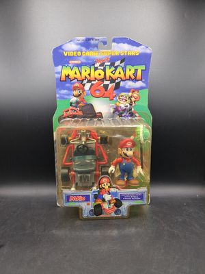 Toybiz Nintendo Video Game Super Stars Mario Kart 64 Mario Figure 1999