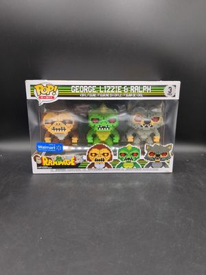 Funko Pop 3 Pack George, Lizzie, And Ralph