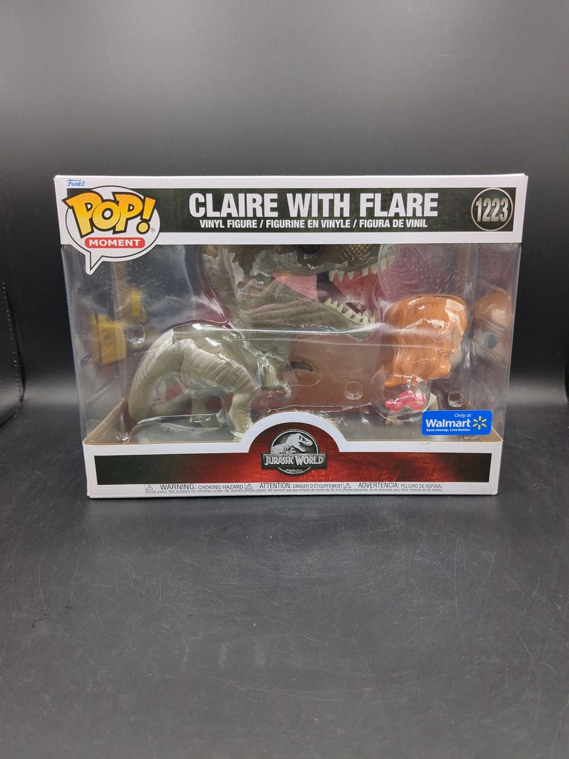 Funko Pop 1223 Jurassic World Claire With Flare