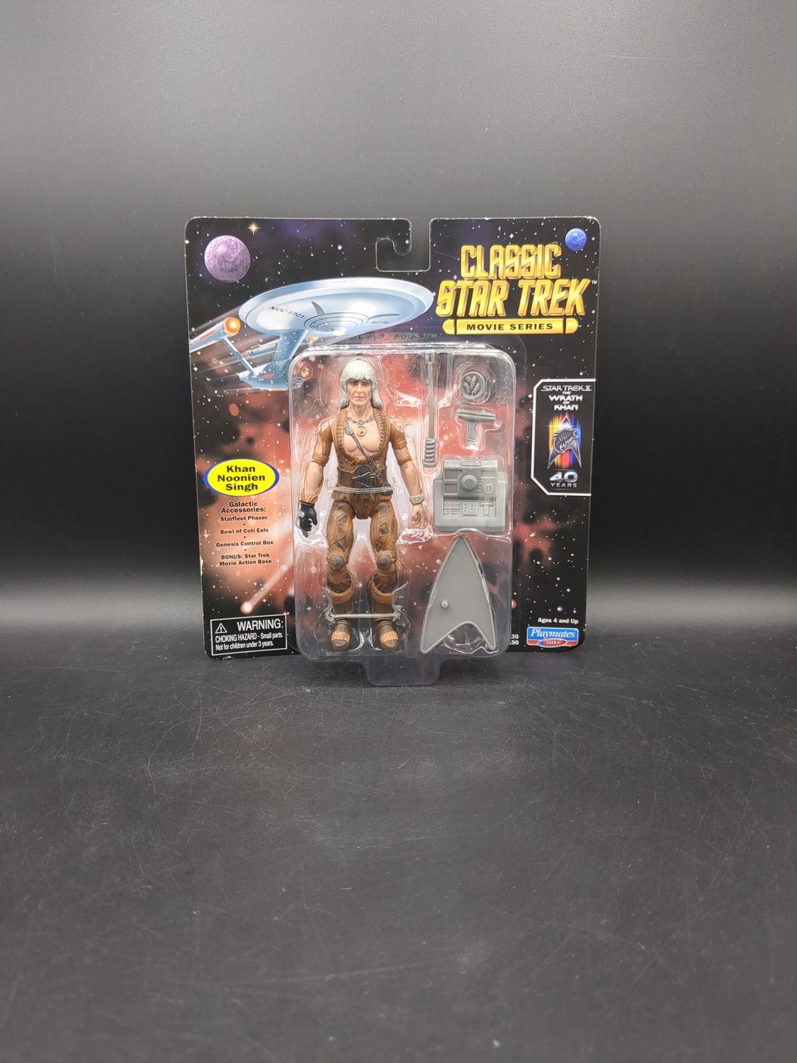 Classic Star Trek Movie Series Khan Noonien Singh Figure