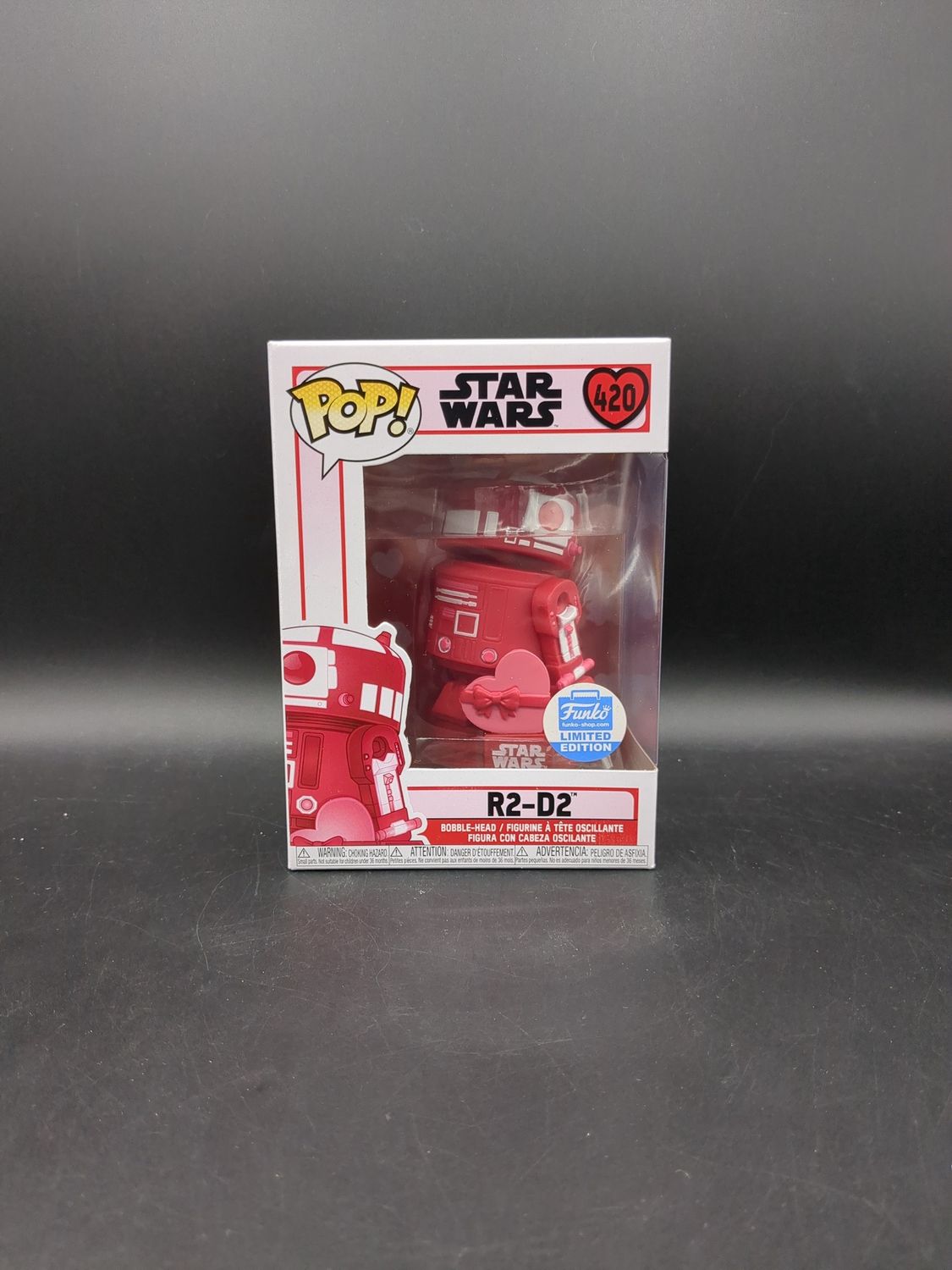 Funko Pop 420 Star Wars R2-D2 Valentine