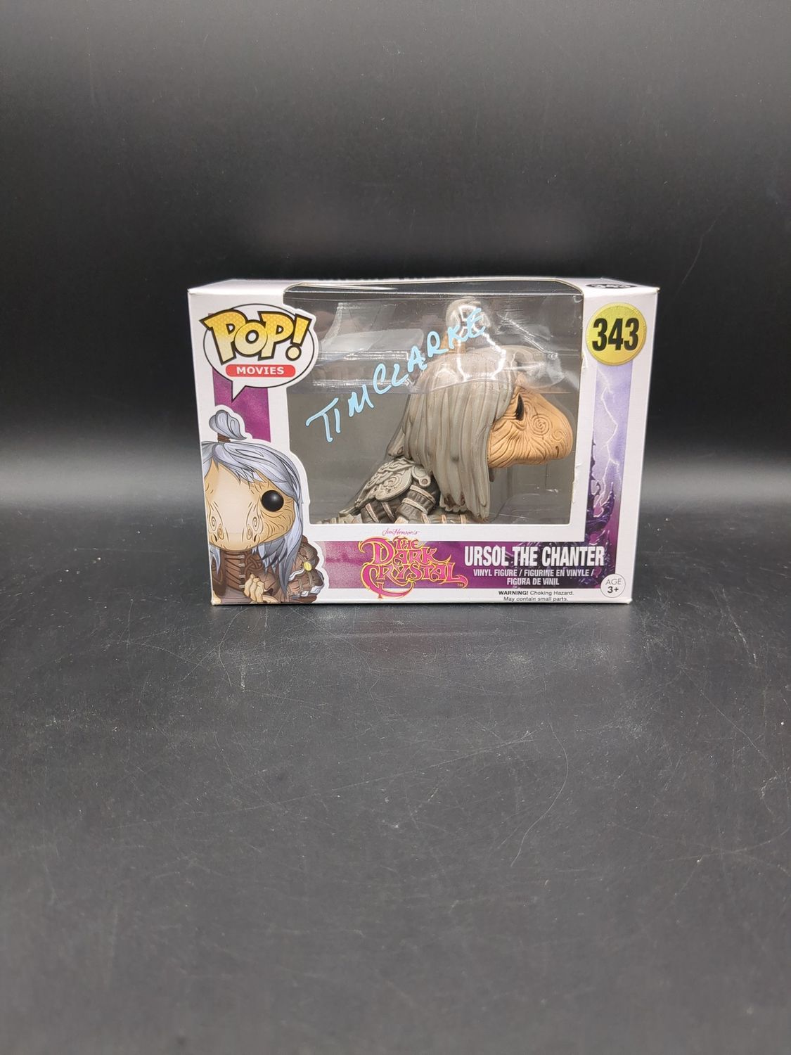 Funko Pop 343 The Dark Crystal Ursol The Chanter Signed