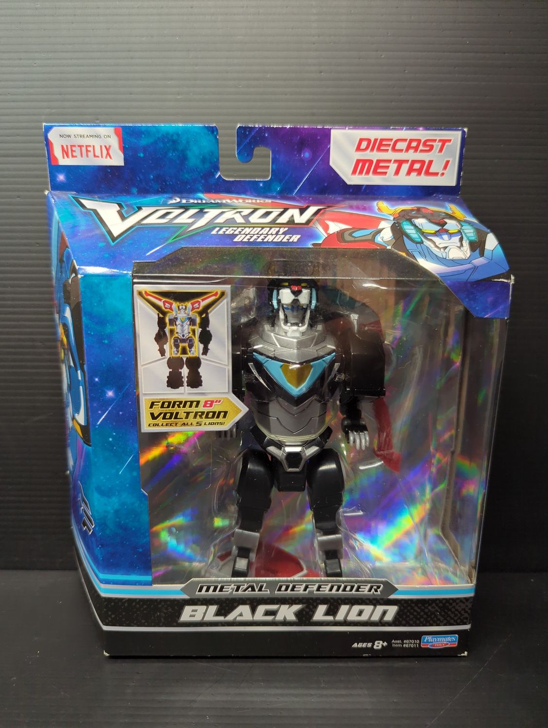 Voltron Metal Defender Black Lion Diecast Figure