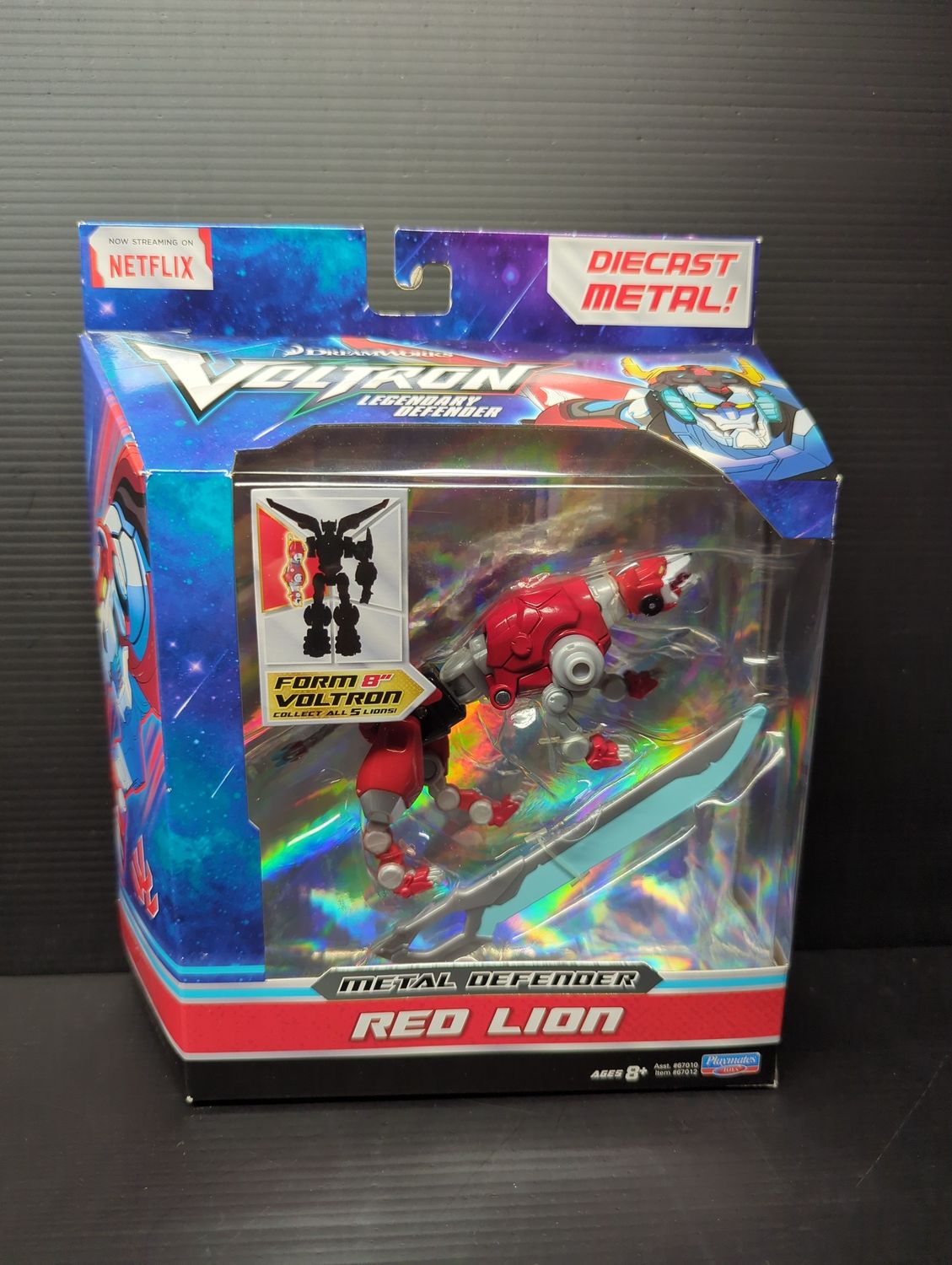 Voltron Metal Defender Red Lion Diecast Figure
