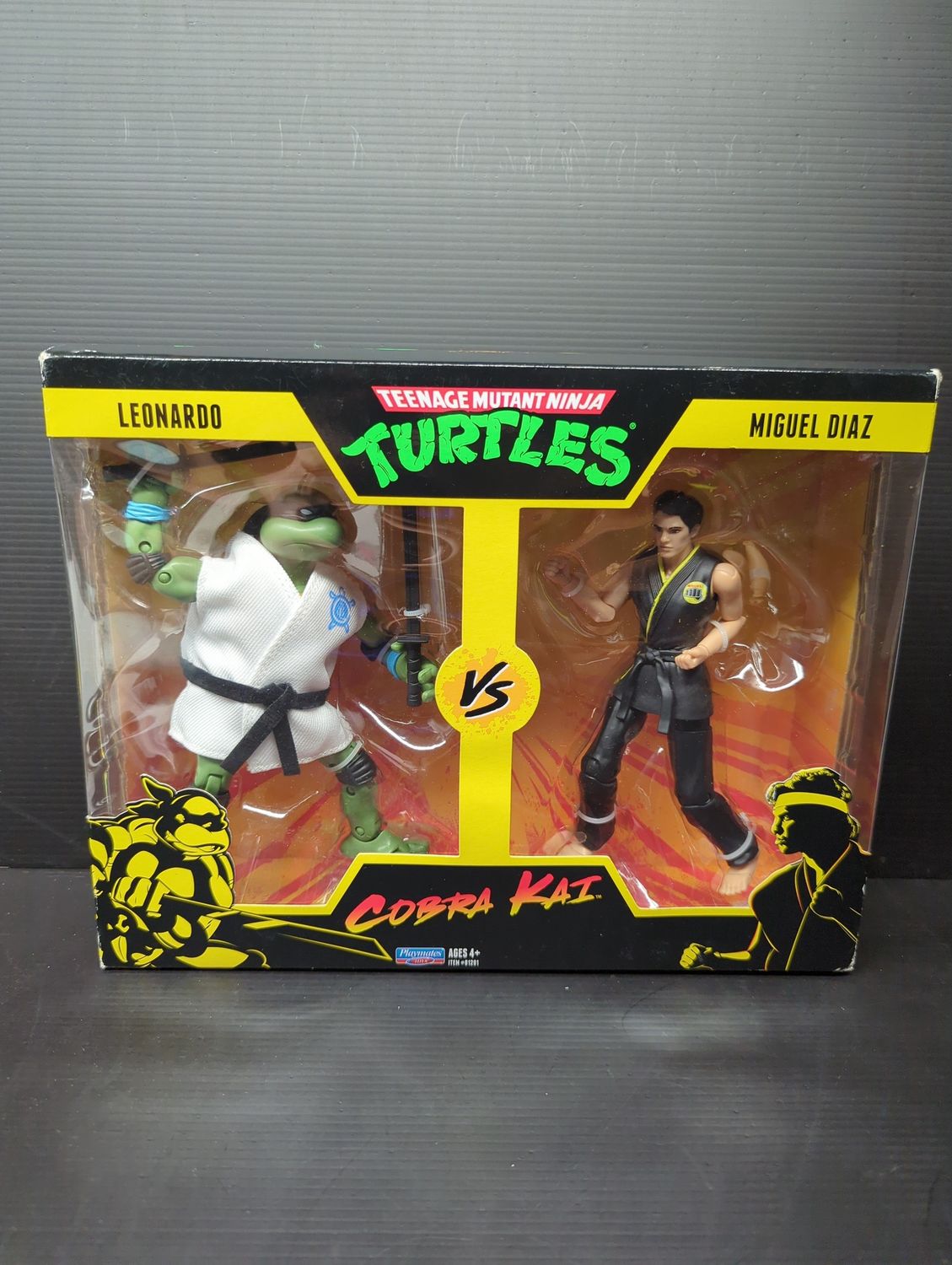 TMNT VS Cobra Kai Leonardo vs Miguel Diaz Figures