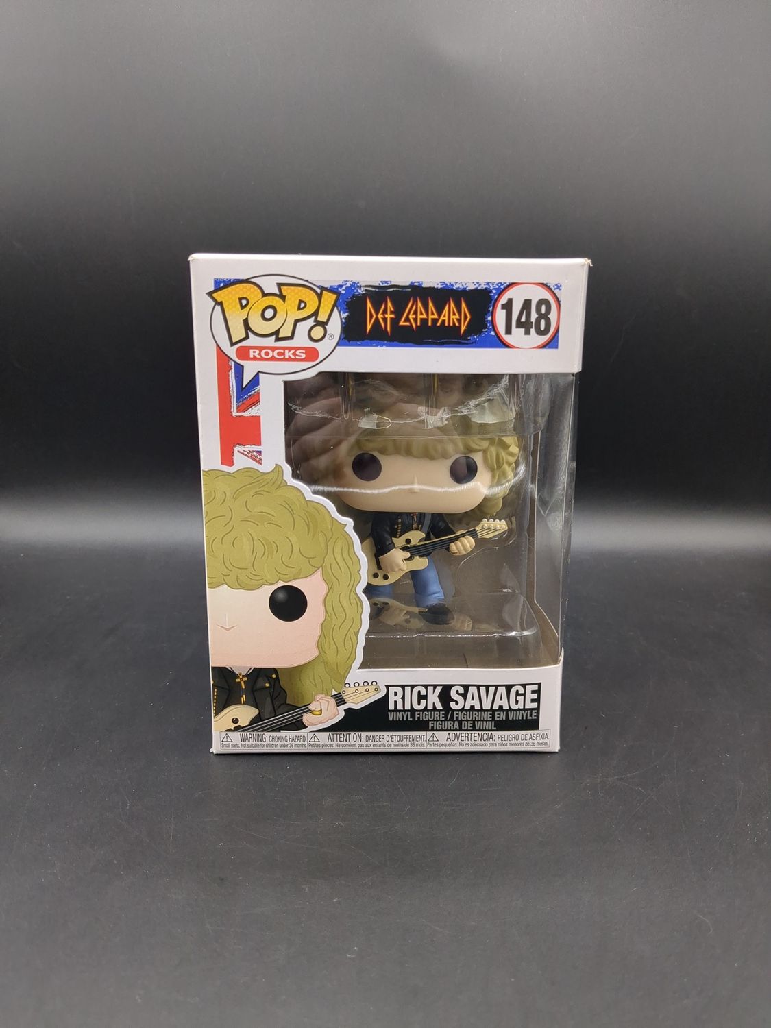 Funko Pop 148: Def Leppard; Rick Savage
