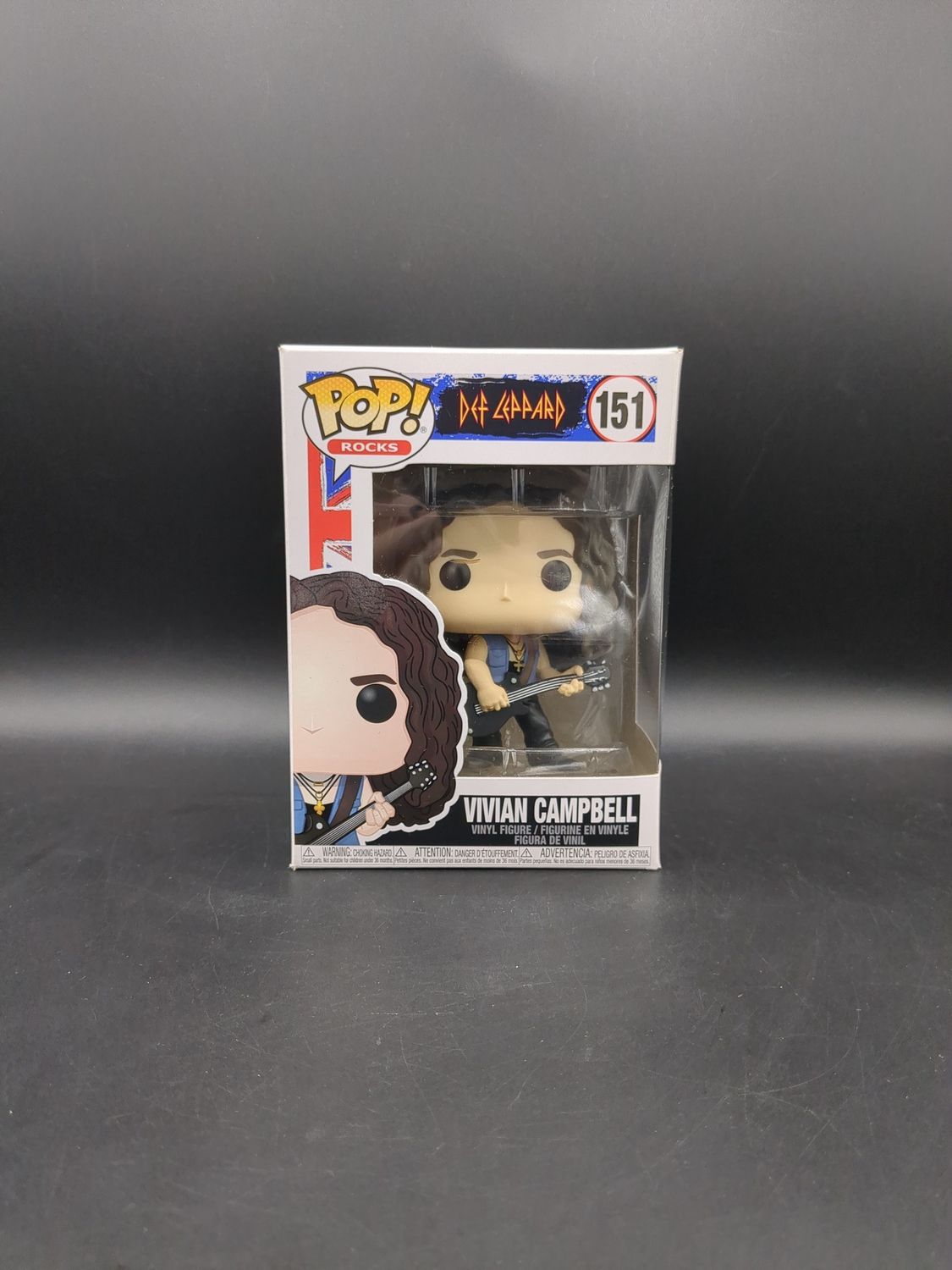 Funko Pop 151 Def Leppard Vivian Campbell