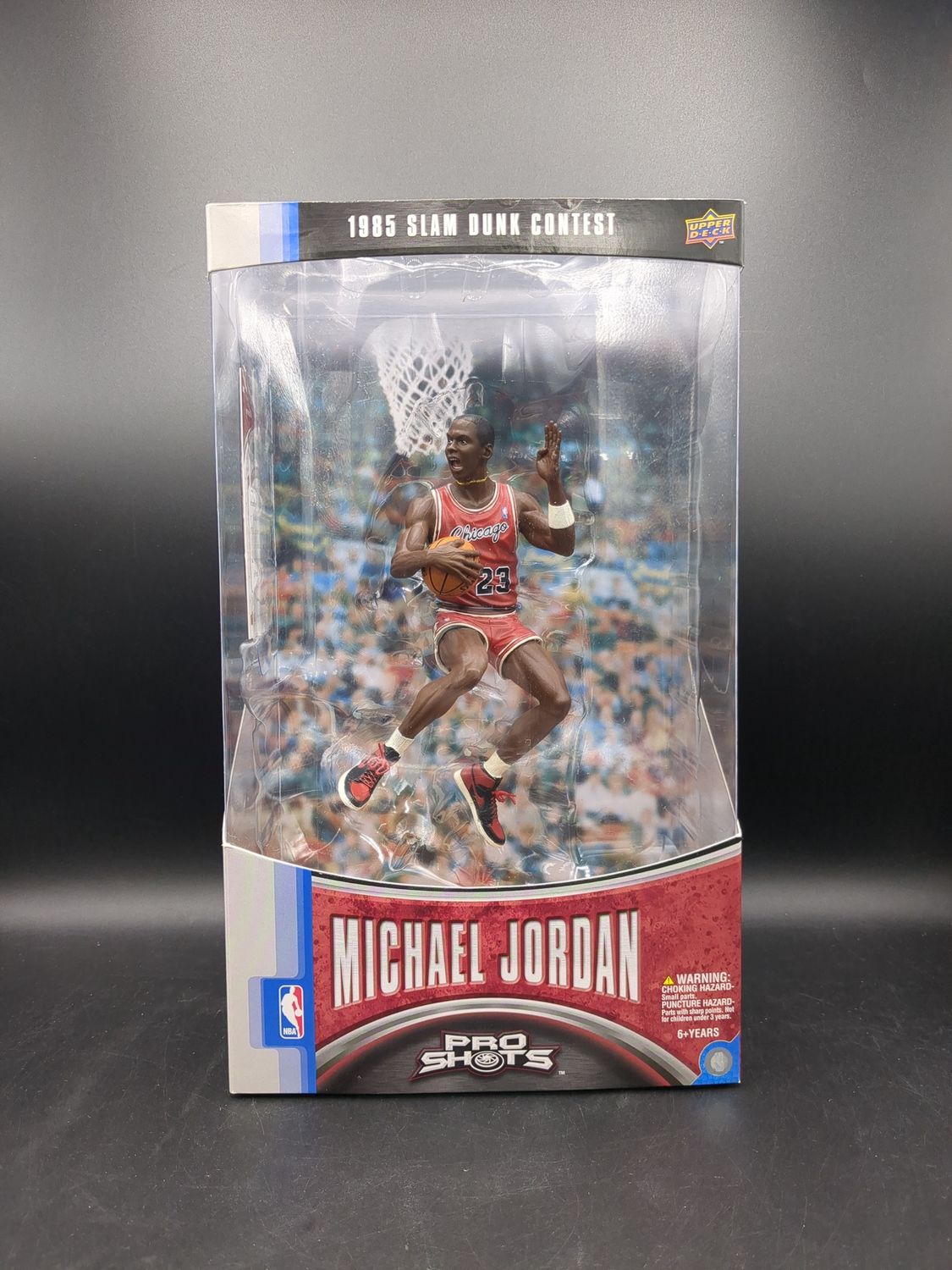 Upper Deck 1985 Slam Dunk Contest Michael Jordan Figure