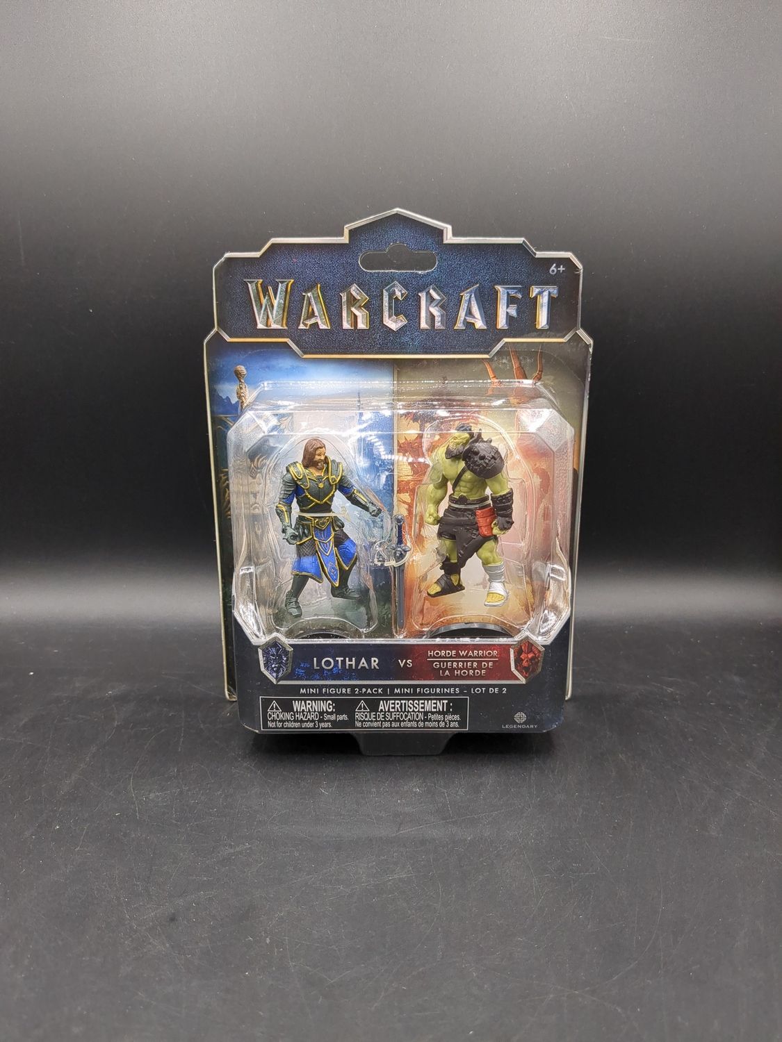 Legendary Warcraft Lothar vs. Horde Warrior Figure
