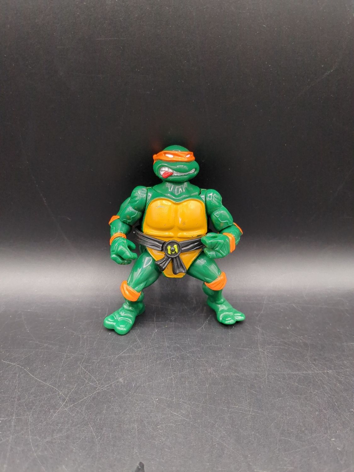 Playmates Teenage Mutant Ninja Turtles 1988 Michelangelo Figure  (used)