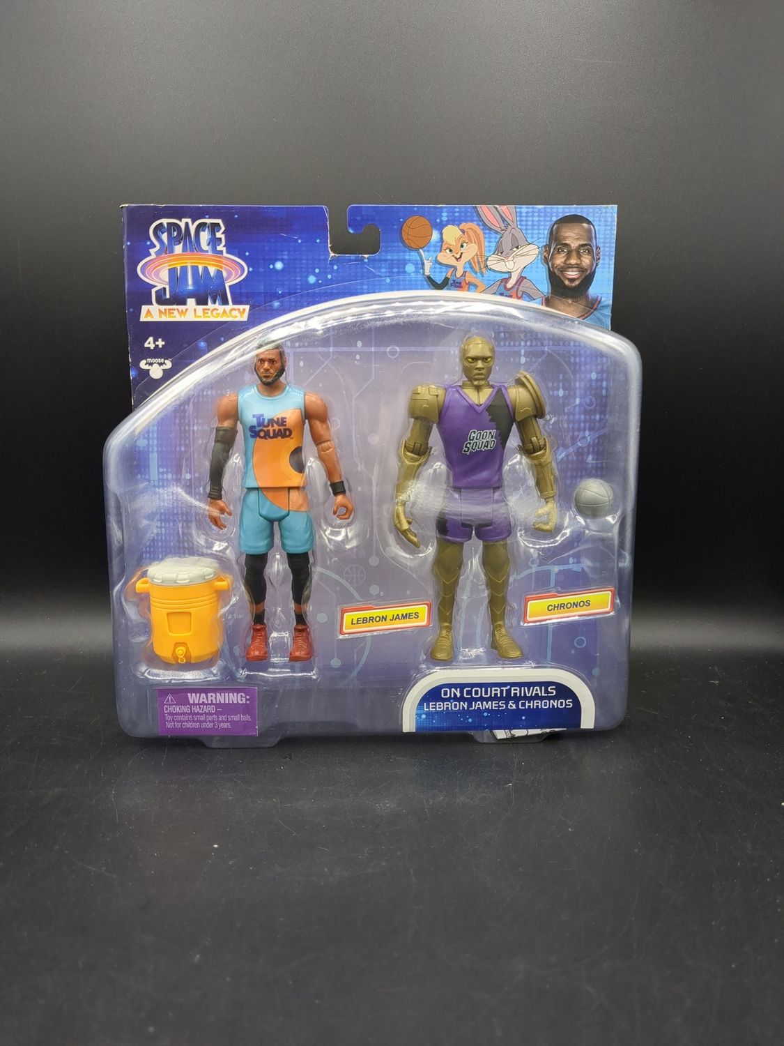 Moose Space Jam A New Legacy LeBron James &amp; Chronos Figures