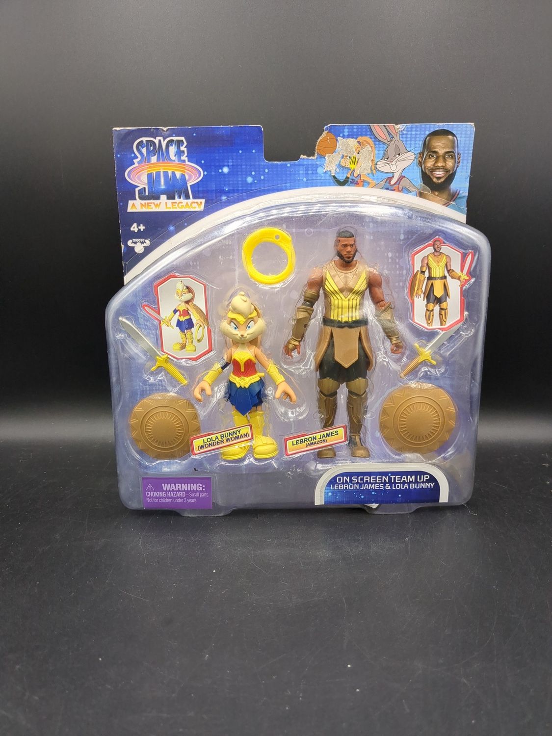 Moose Space Jam A New Legacy LeBron James &amp; Lola Bunny Figures