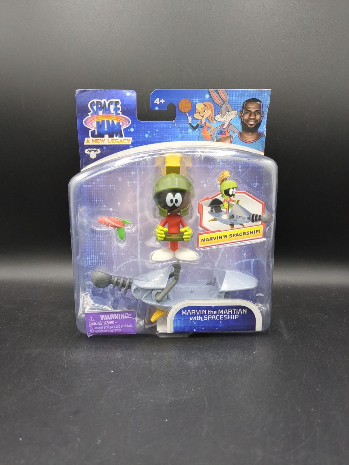Moose Space Jam A New Legacy Marvin the Martian with Spaceship Figure