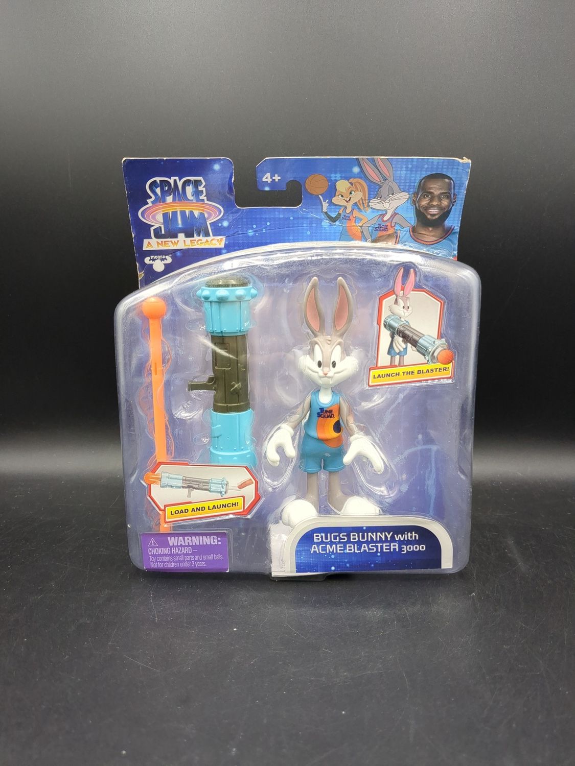 Moose Space Jam A New Legacy Bugs Bunny with Acme Blaster 3000 Figure
