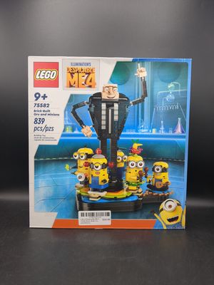 LEGO Despicable Me 4 75582 Brick–Built Gru And Minions