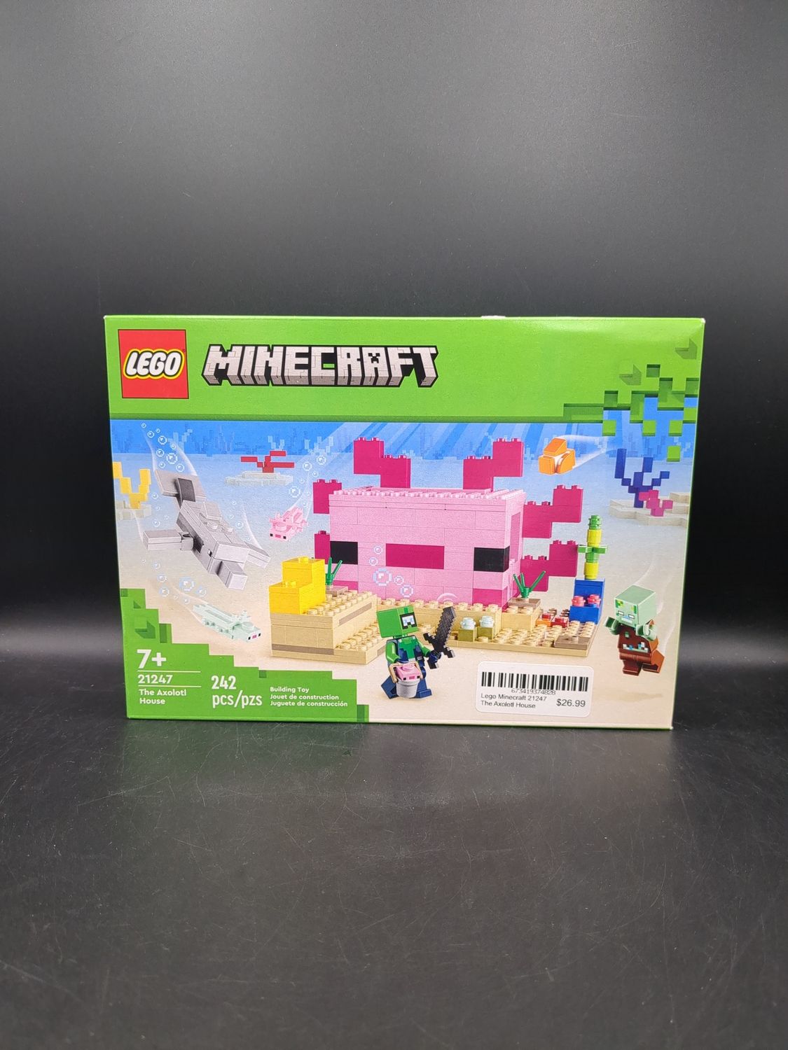 Lego Minecraft 21247 The Axolotl House