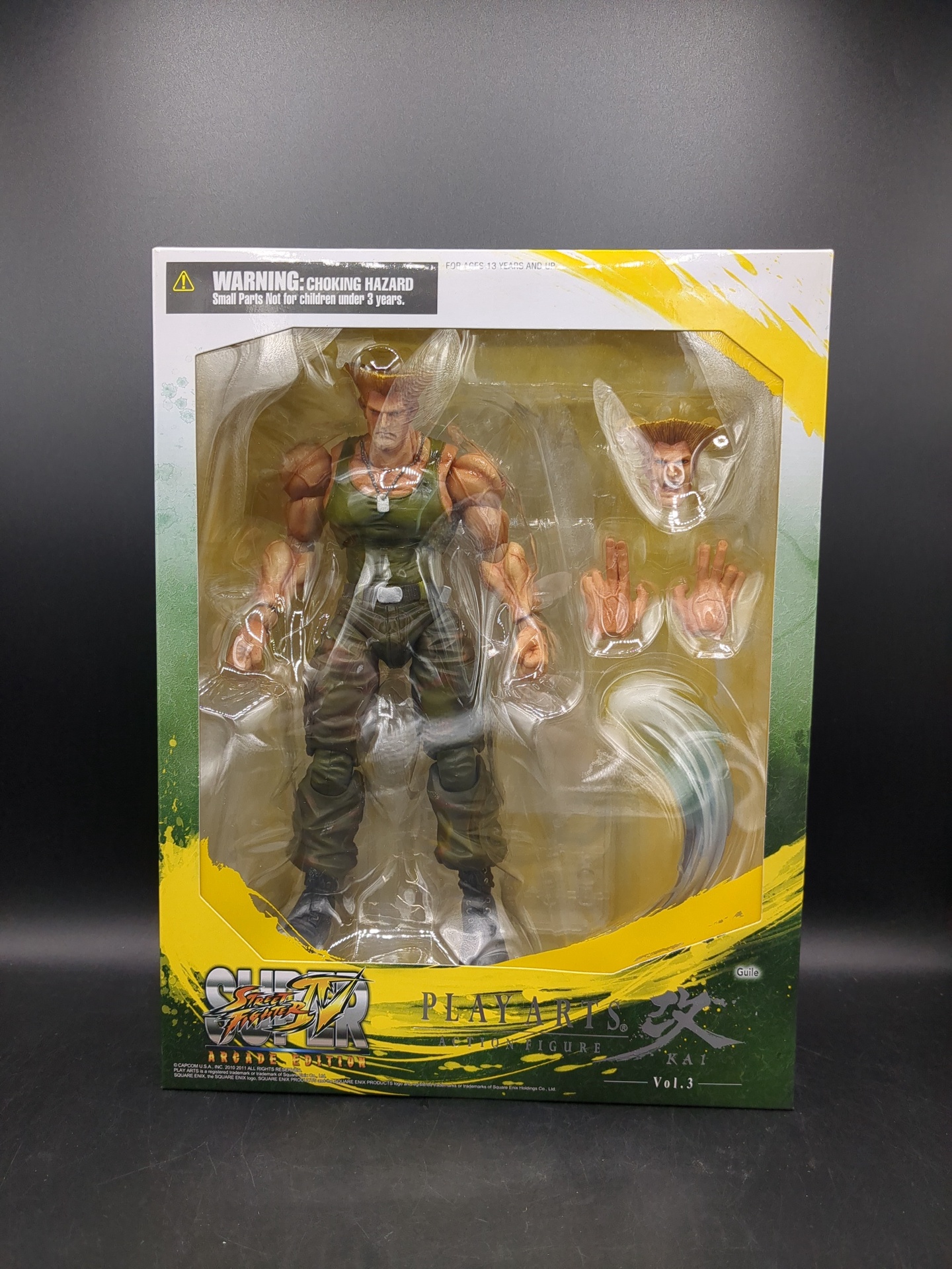 Street Fighter IV Guile Arcade Edition Figure