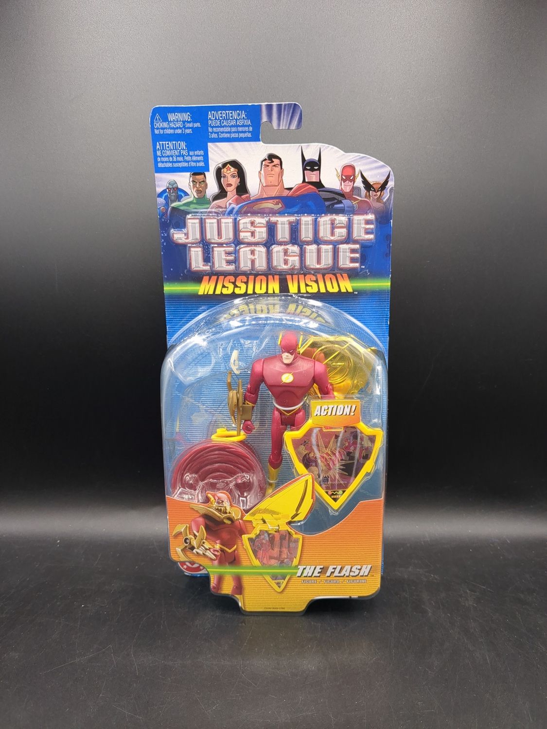 Justice League Mission Vision The Flash Figure