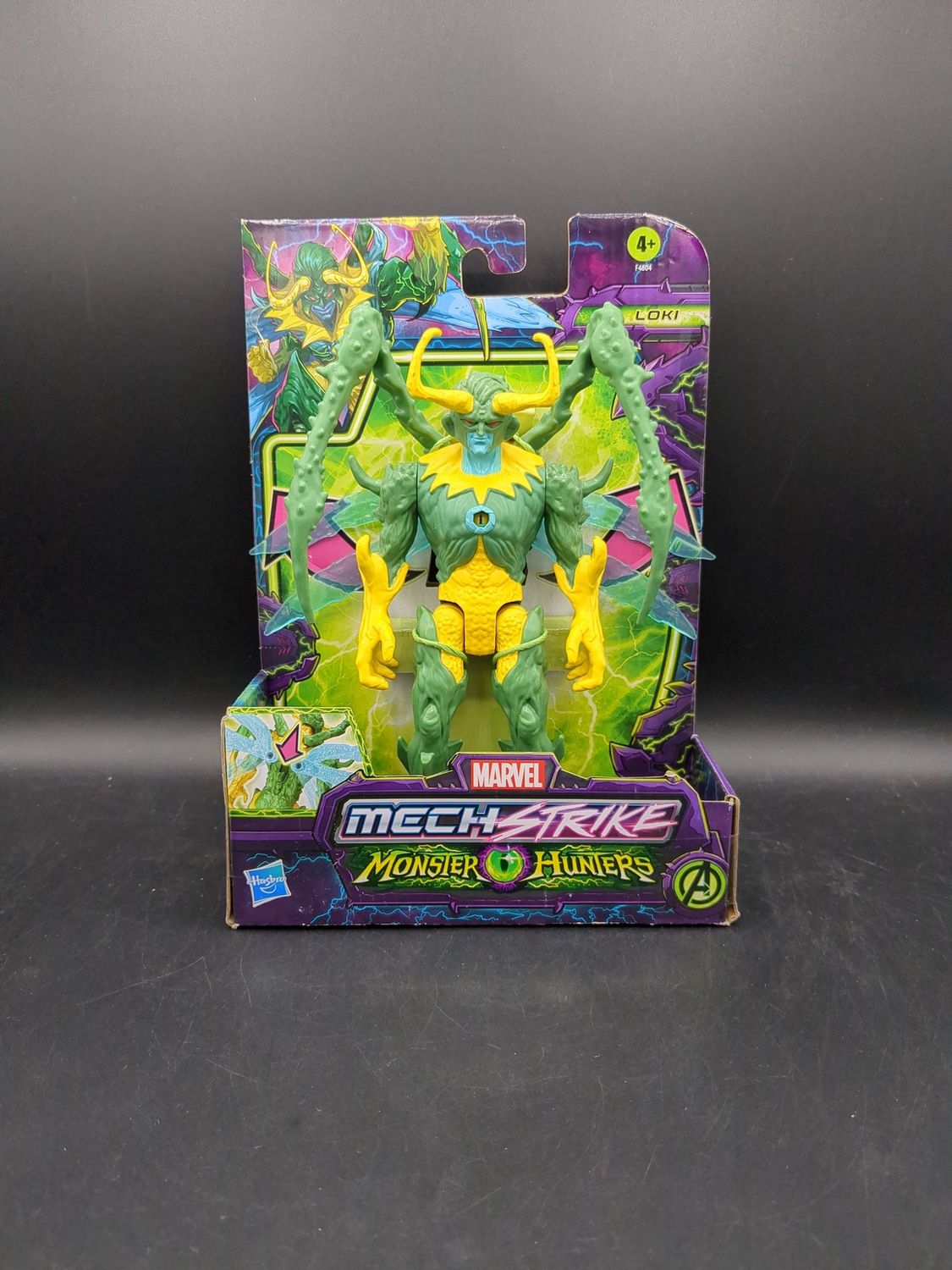 Marvel Mech Strike Monster Hunters Loki Figure