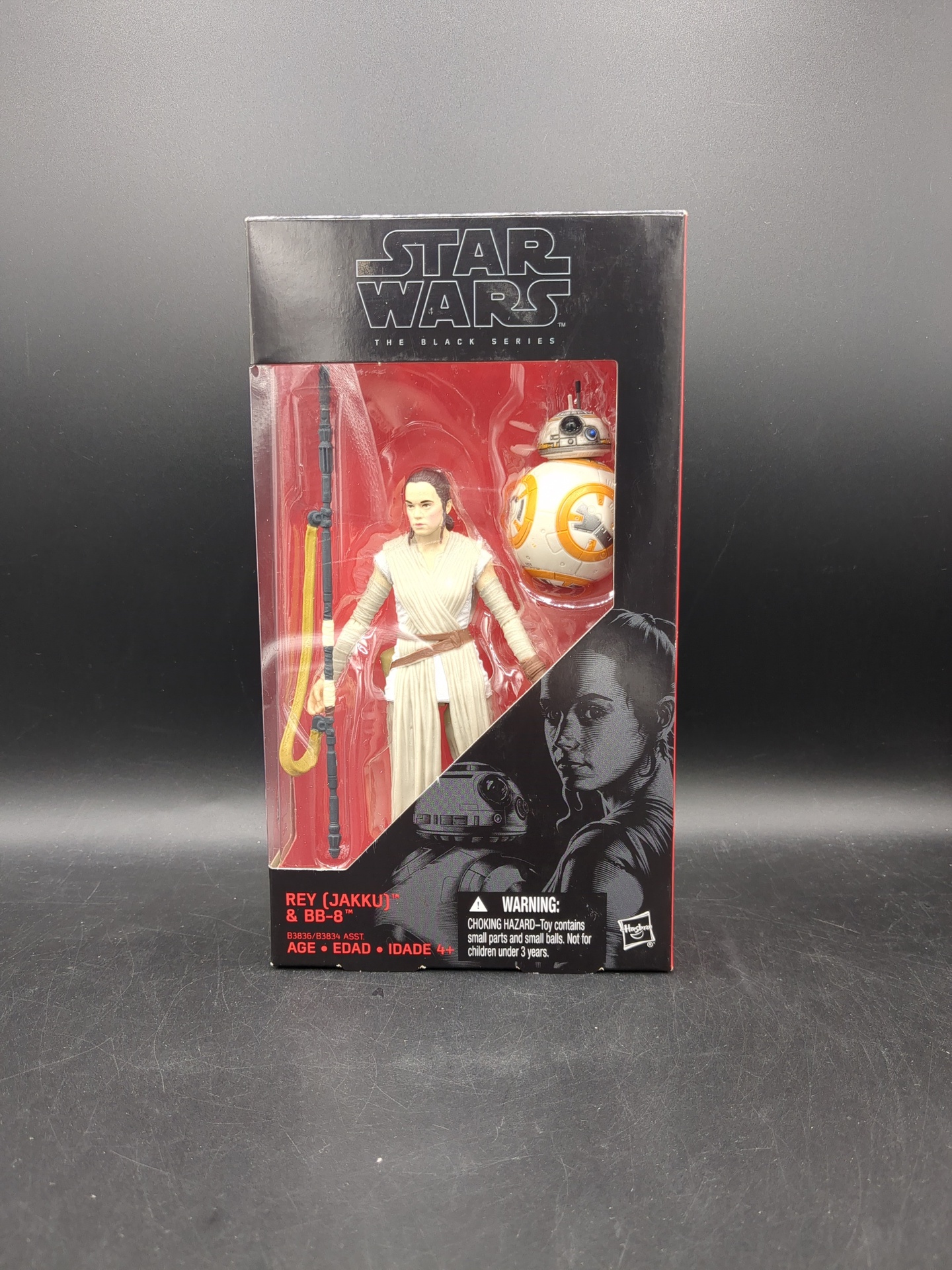 Hasbro Star Wars The Black Series #2 Rey & BB-8 Figures