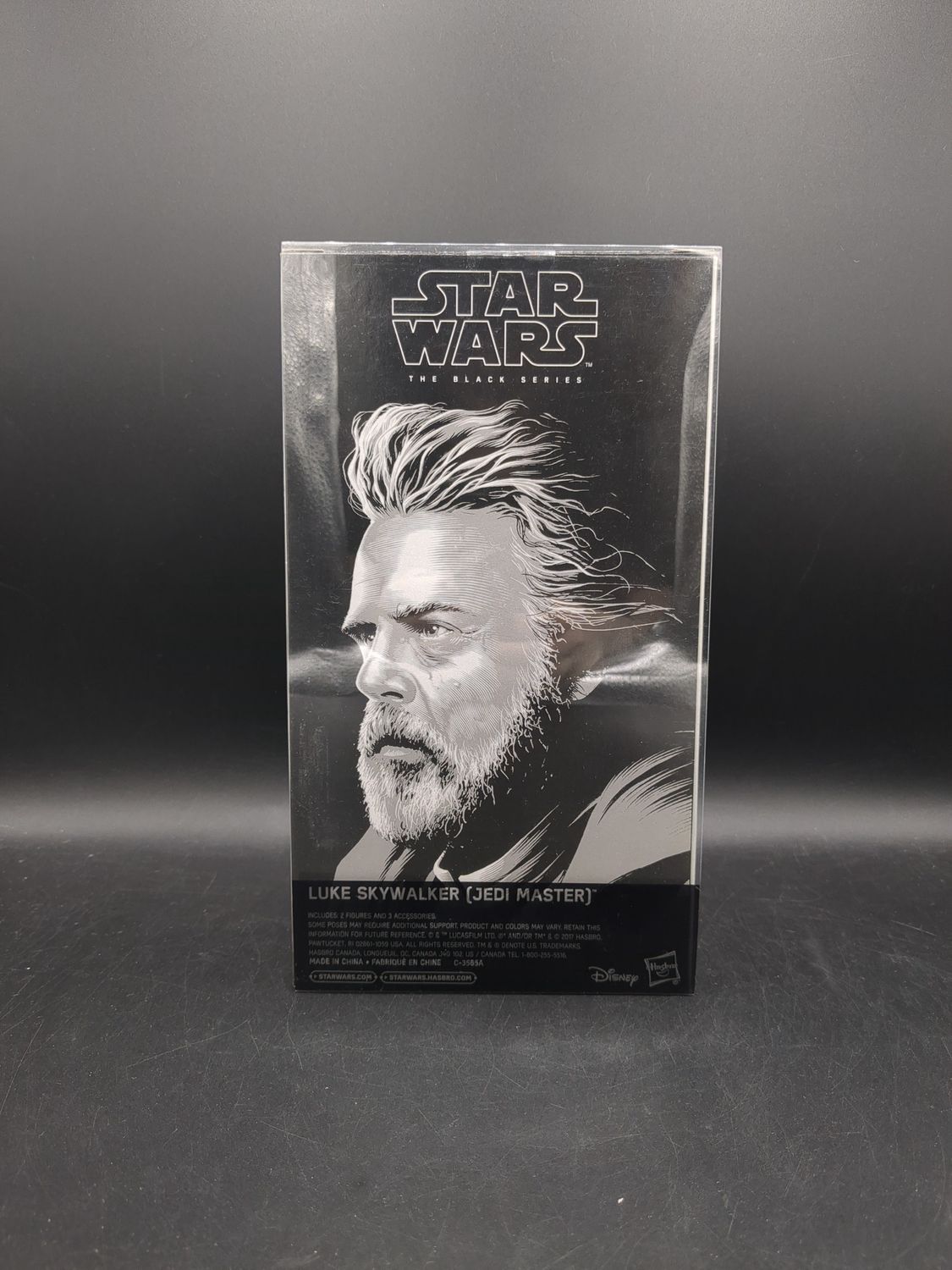 Hasbro Star Wars The Black Series Rey &amp; Luke Skywalker Figures
