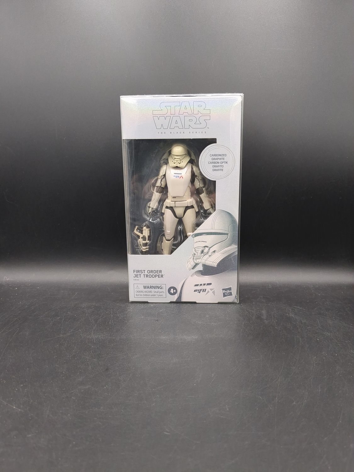 Hasbro Star Wars The Black Series Carbonized Graphite First Order Jet Trooper Figure