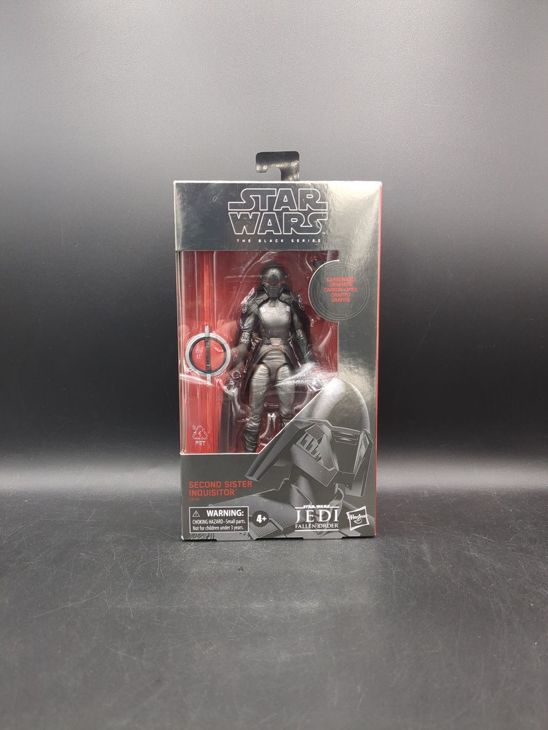 Hasbro Star Wars The Black Series Carbonized Graphite #95 Second Sister Inquisitor Figure