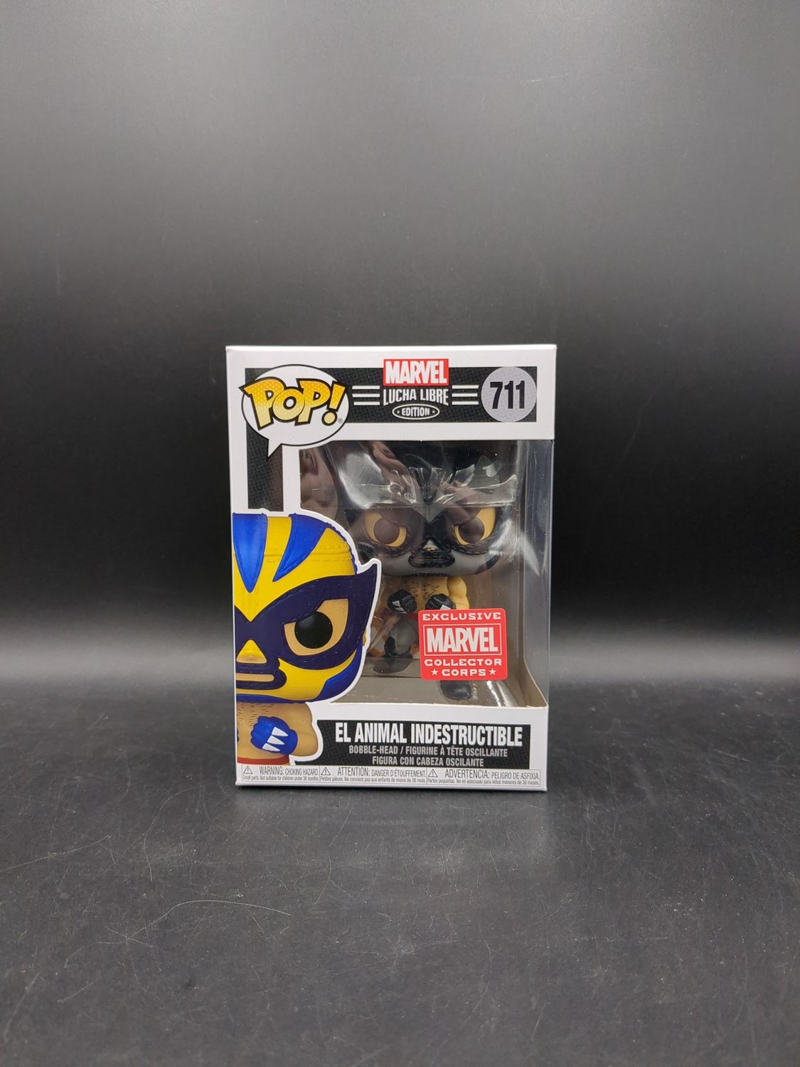 Funko Pop 711 Marvel Lucha Libre El Animal Indestructible 2021