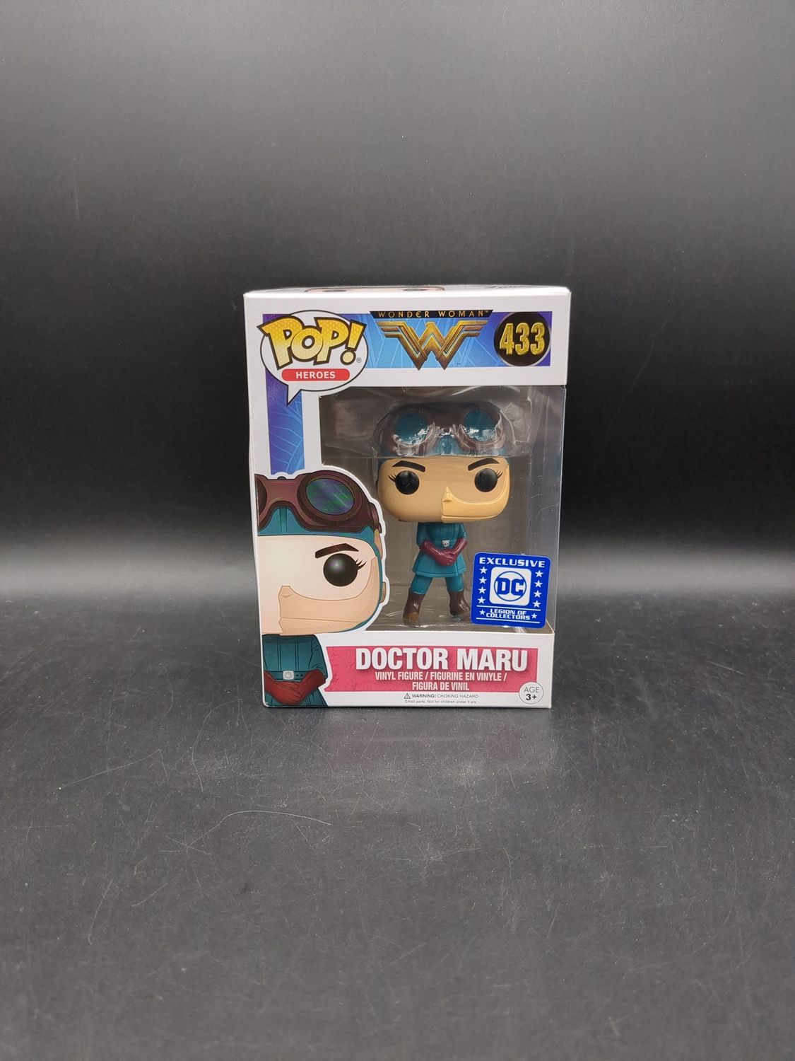 Funko Pop 433 Wonder Woman Doctor Maru 2017 Exclusive DC Collectors