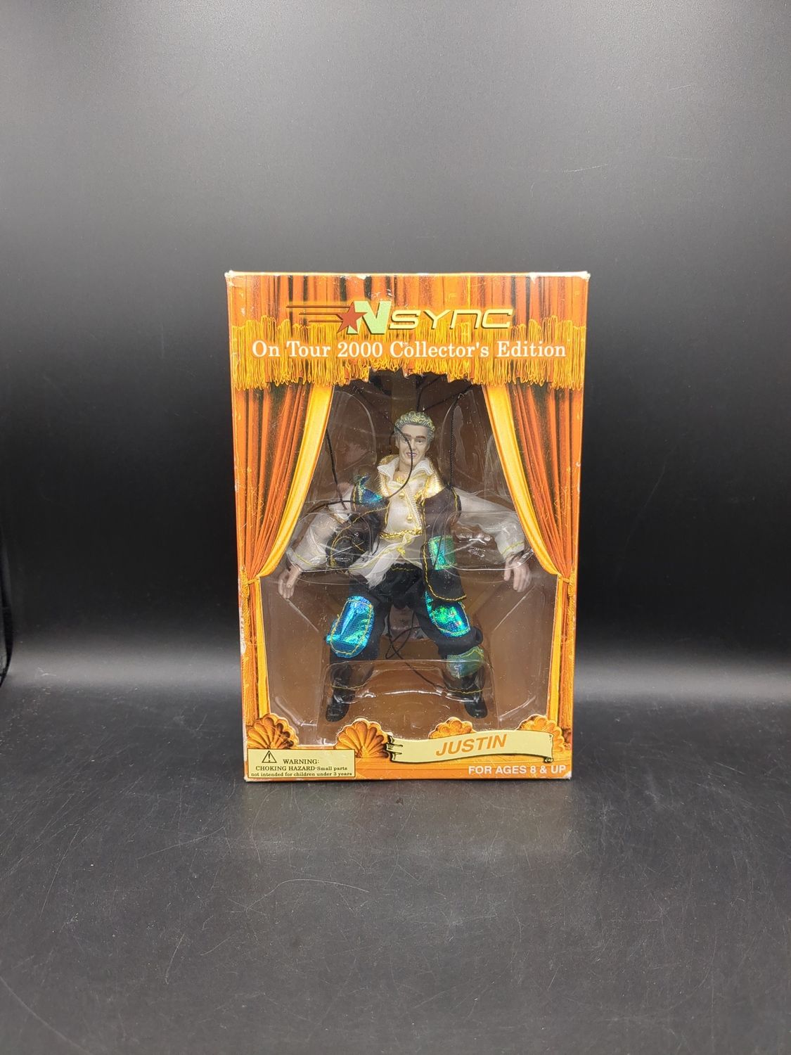 Winterland NSync On Tour 2000 Collector&#39;s Edition Justin Marionette Figure (used)