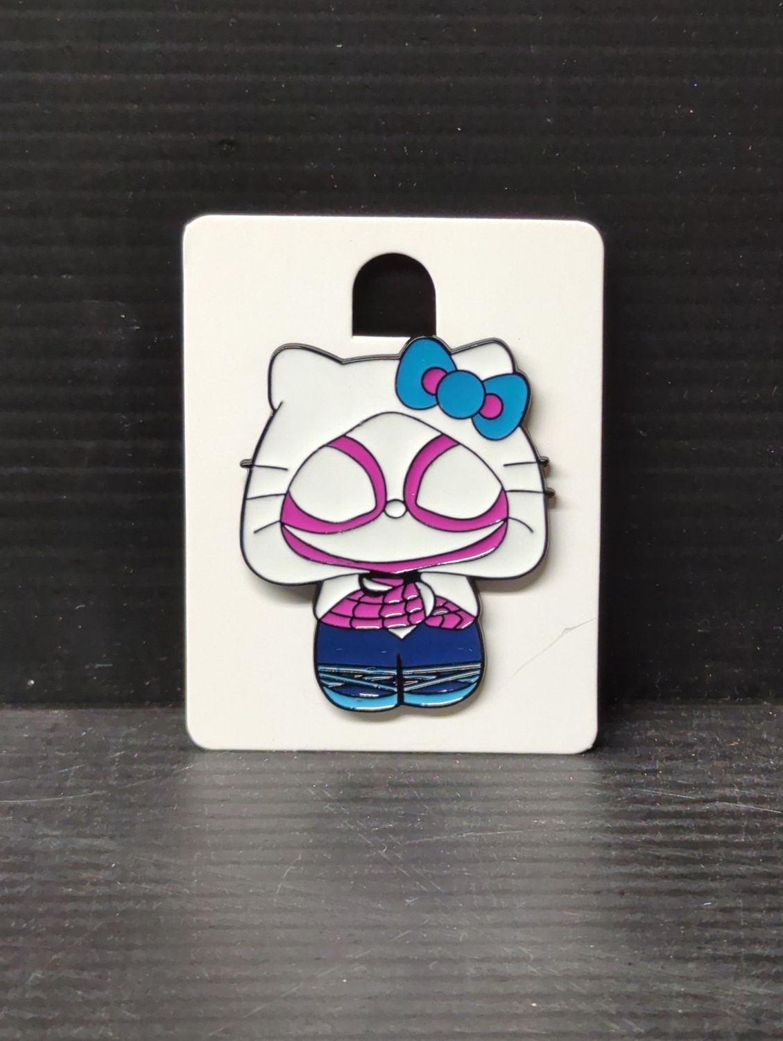 Enamel Pin Hello Kitty Ghost Spider