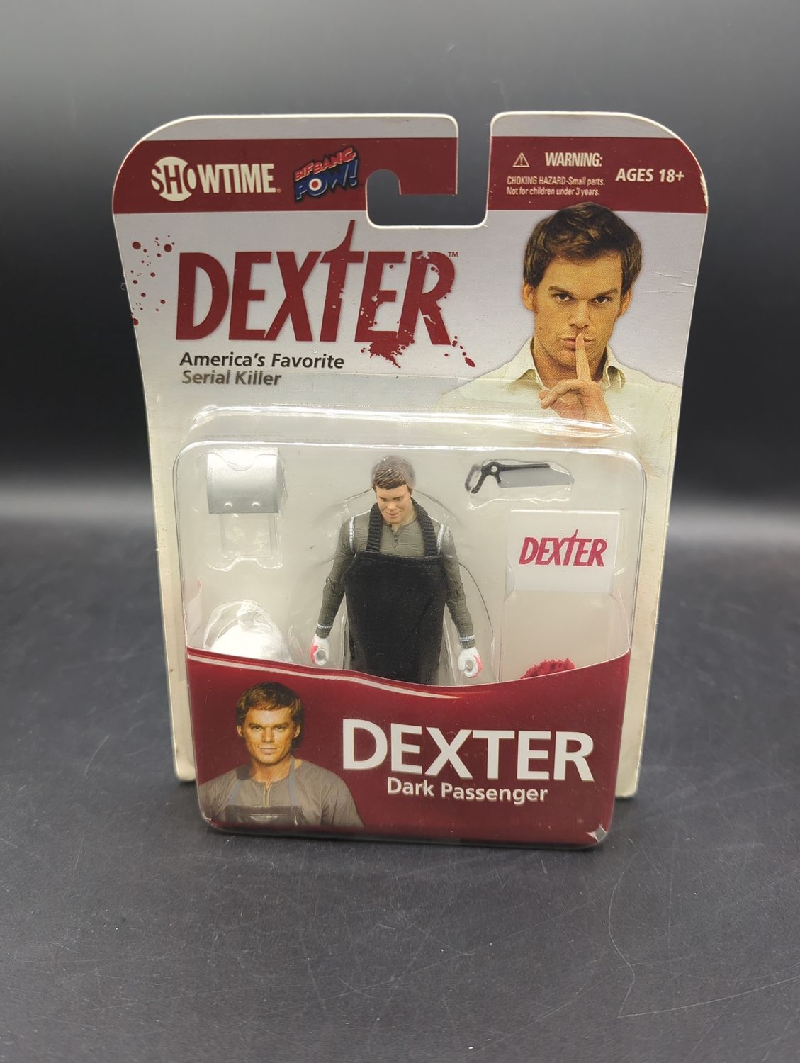 Showtime Dexter America&#39;s Favorite Serial Killer Dark Passenger Figure 2012