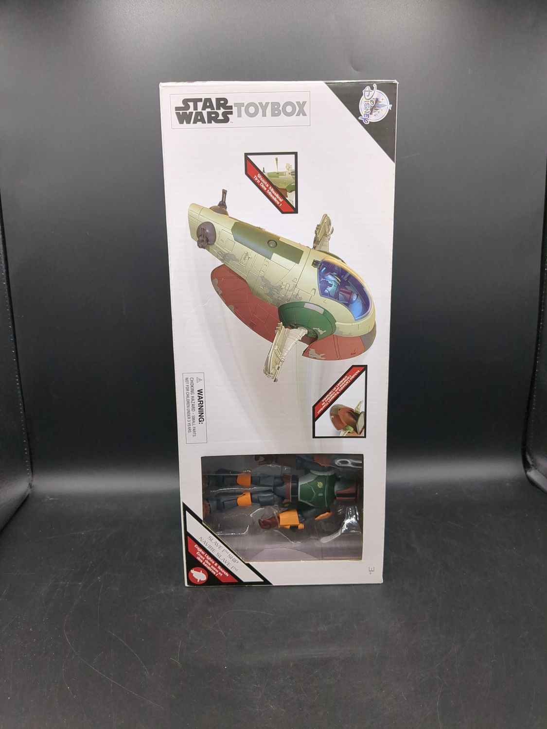 Disney Star Wars ToyBox Slave 1 Ship and Boba Fett Action Figure 2020