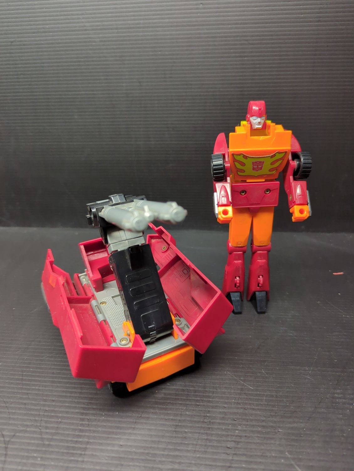 Transformers Generation 1 Rodimus Prime 1986 Figure (Used) AS-IS