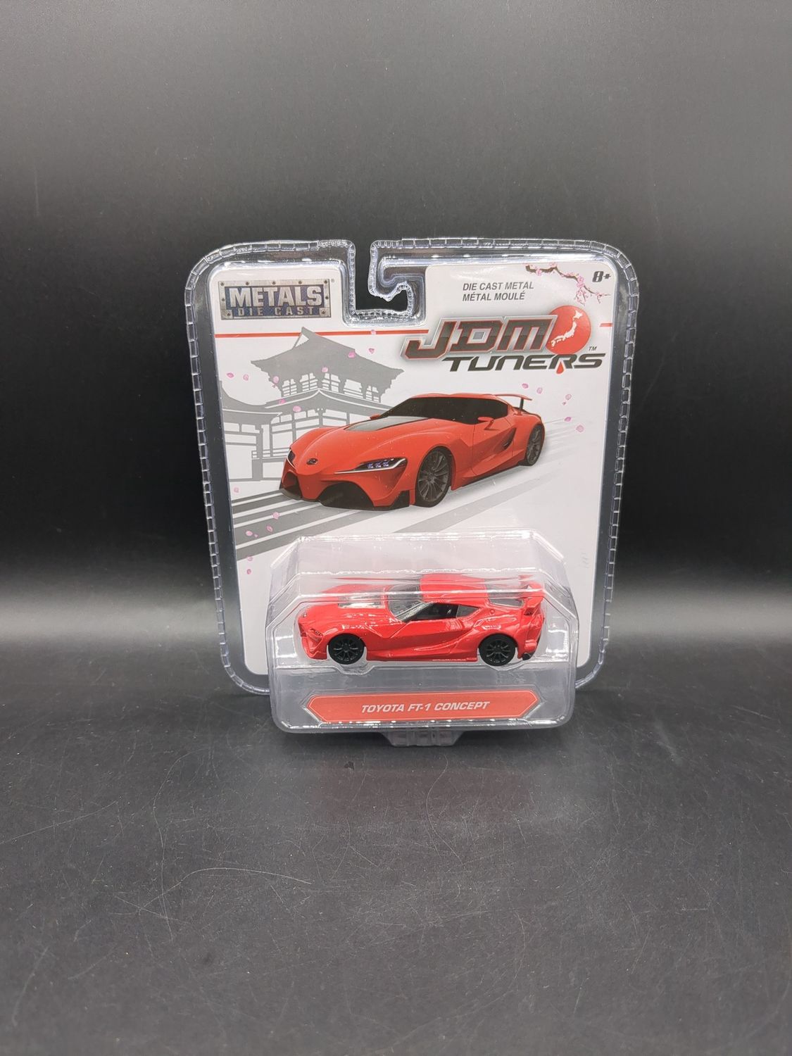 Jada Toys Metal Die Cast JDM Tuners Toyota FT-1 Concept (Red) Car 2017