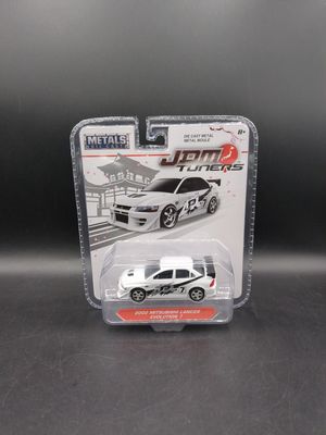 Jada Toys Metal Die Cast JDM Tuners 2002 Mitsubishi Lancer Evolution 7 Car 2017