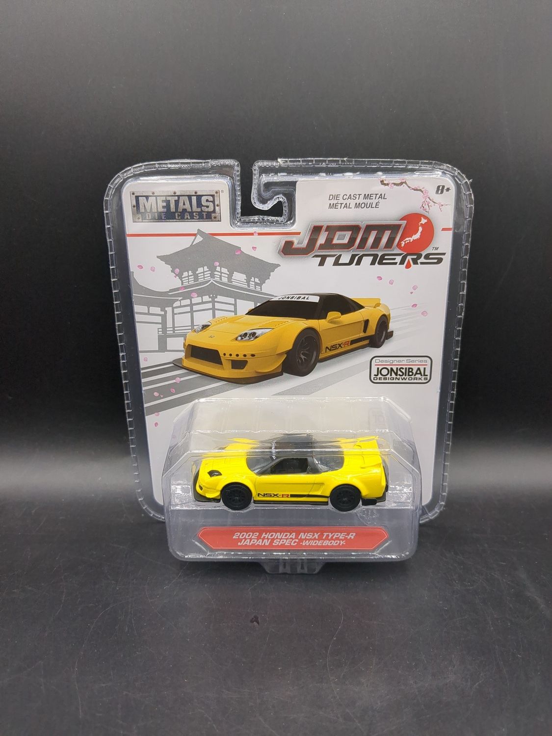 Jada Toys Metal Die Cast Car JDM Tuners 2002 Honda NSX Type-R Japan Spec Widebody 2017