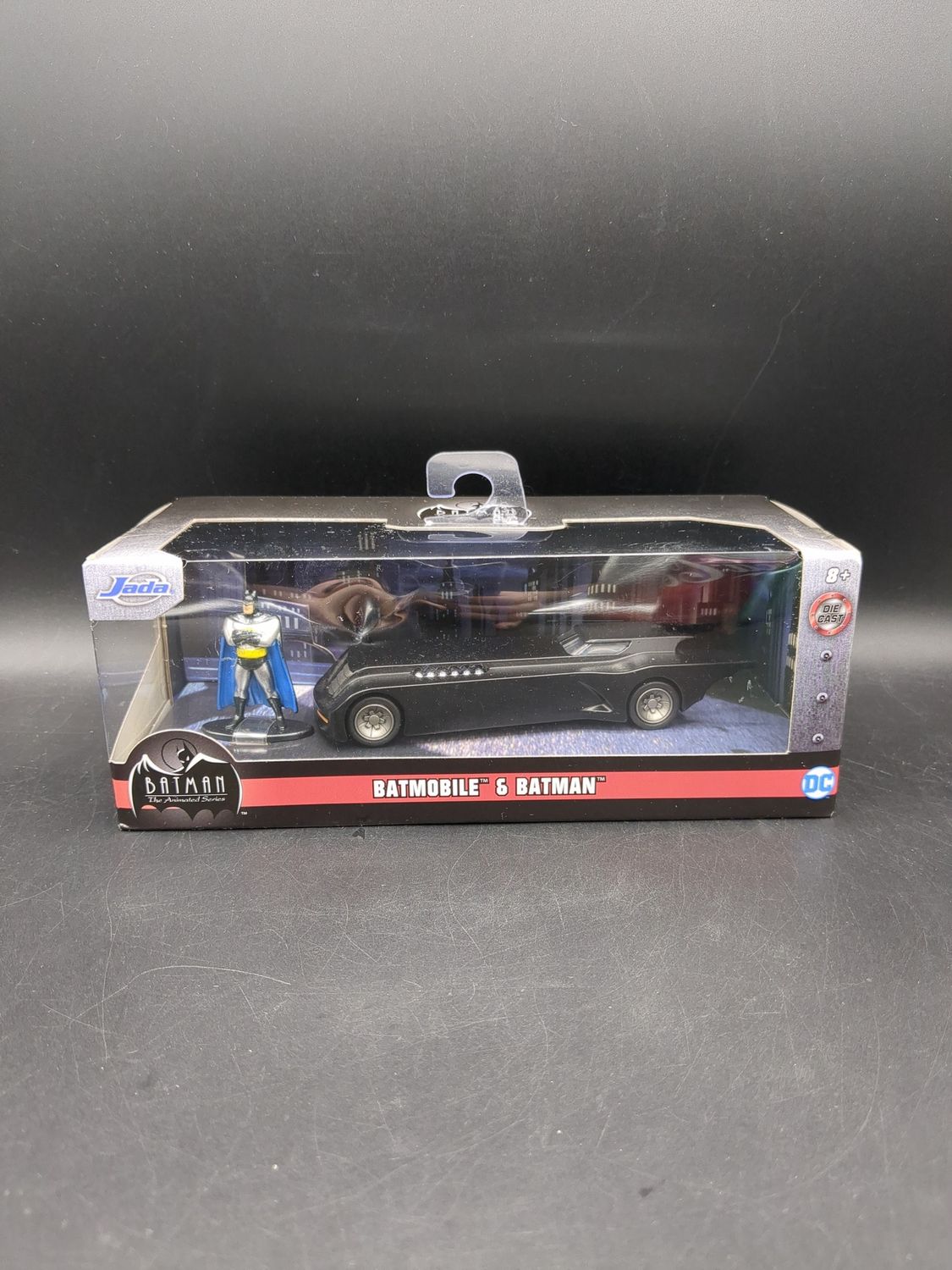 Jada Toys Die Cast DC Batmobile &amp; Batman Car