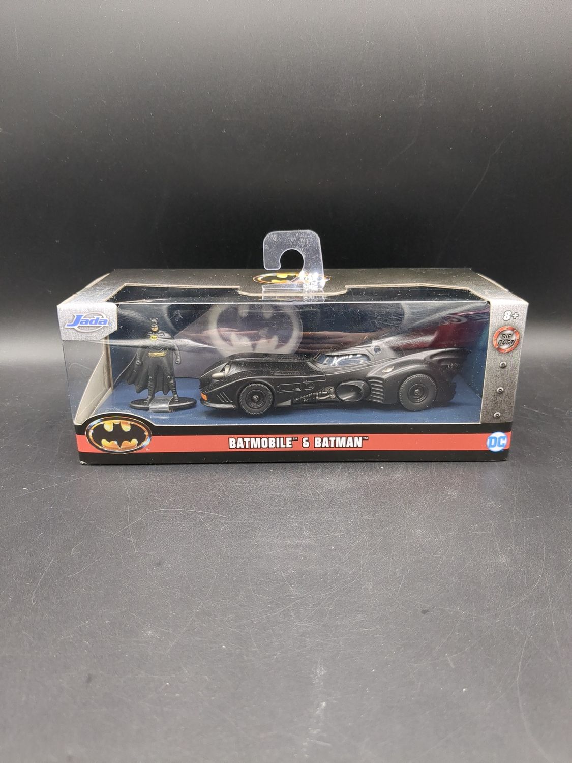 Jada Toys Die Cast DC Batman &amp; Batmobile Car