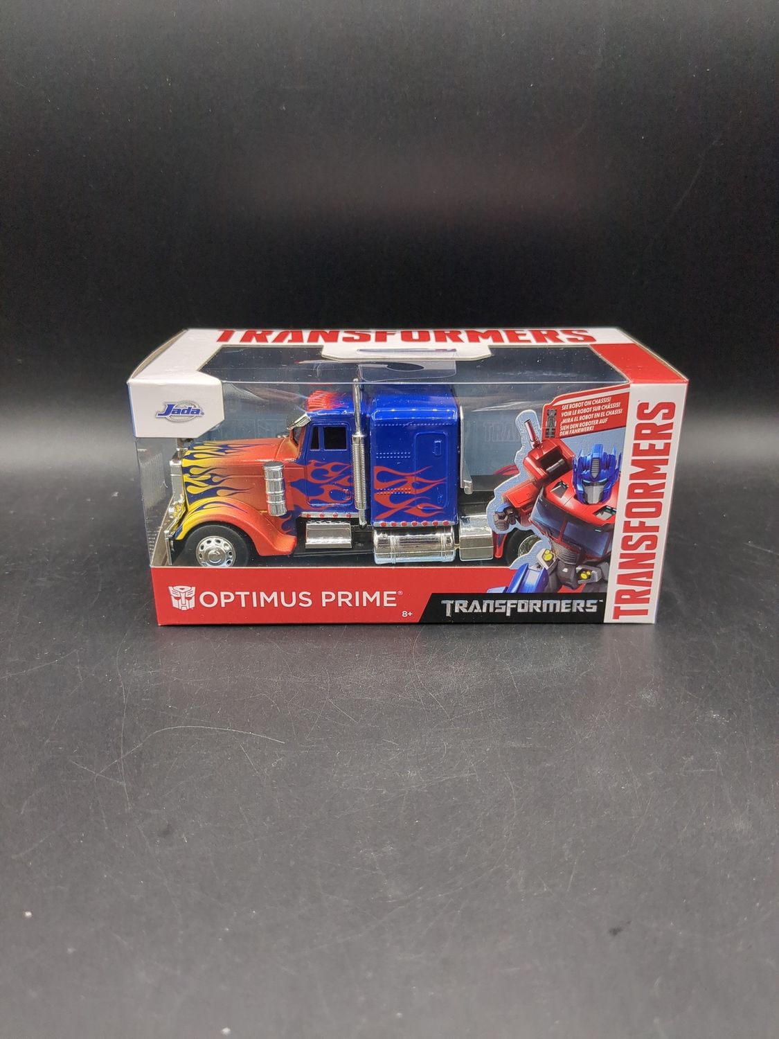 Jada Toys Die Cast Car Transformers Optimus Prime