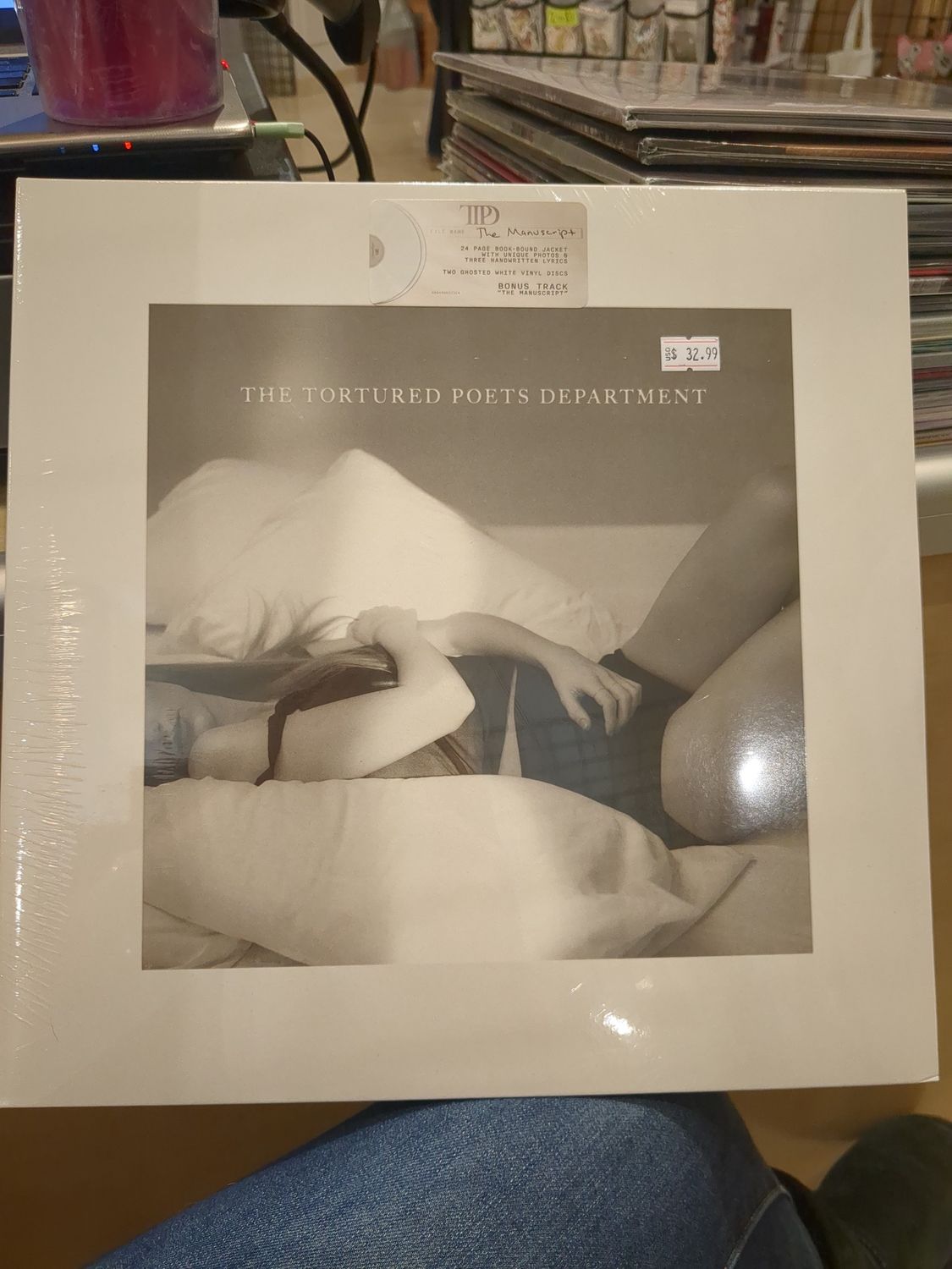 Vinyl Record Taylor Swift The Tortured Poets Department 'The Manuscript'