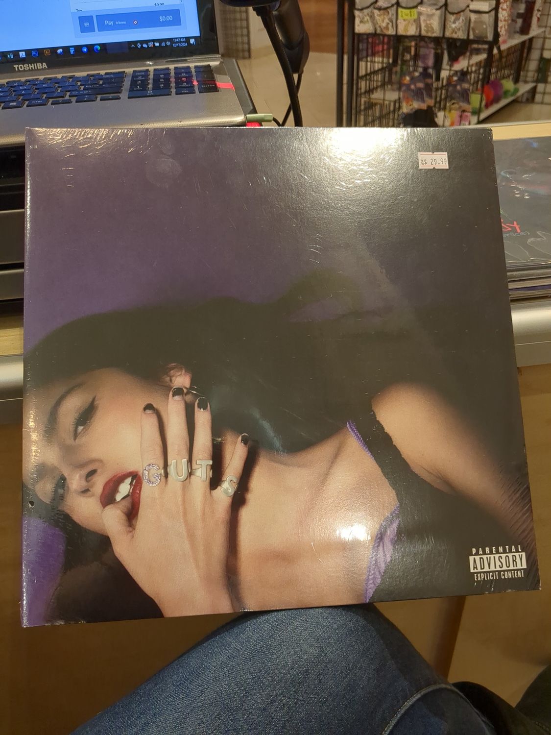 Vinyl Record &#39;Guts&#39; Olivia Rodrigo