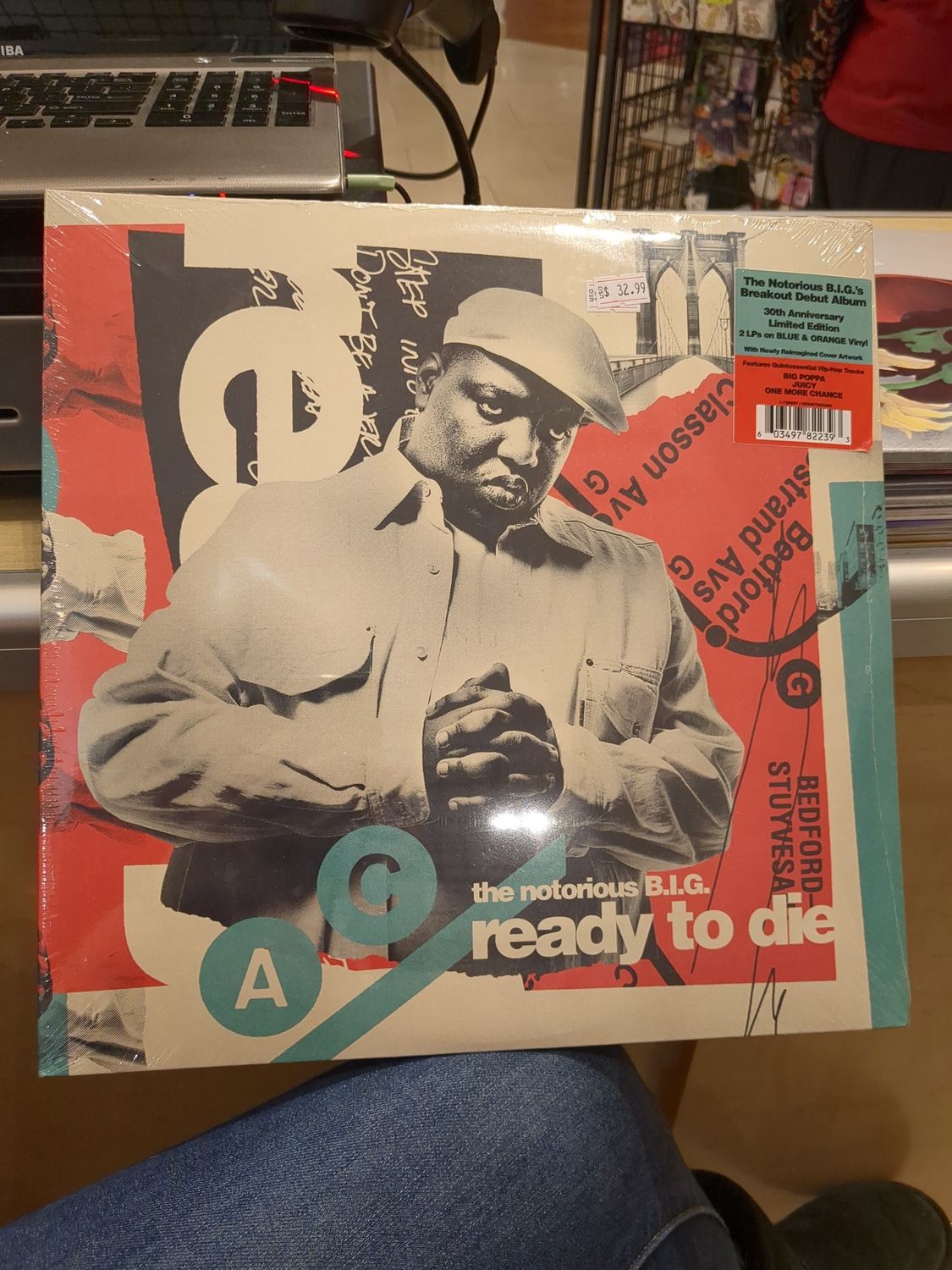 Vinyl Record &#39;Ready To Die&#39; The Notorious B.I.G.