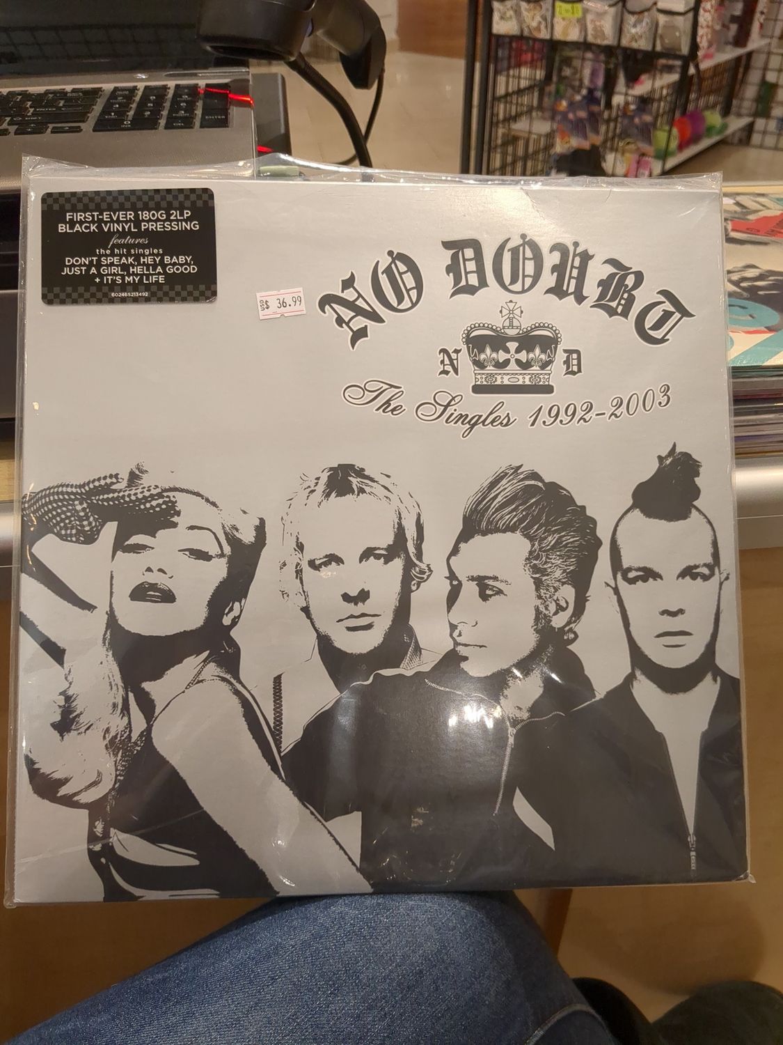 Vinyl Record &#39;No Doubt&#39; The Singles 1992-2003