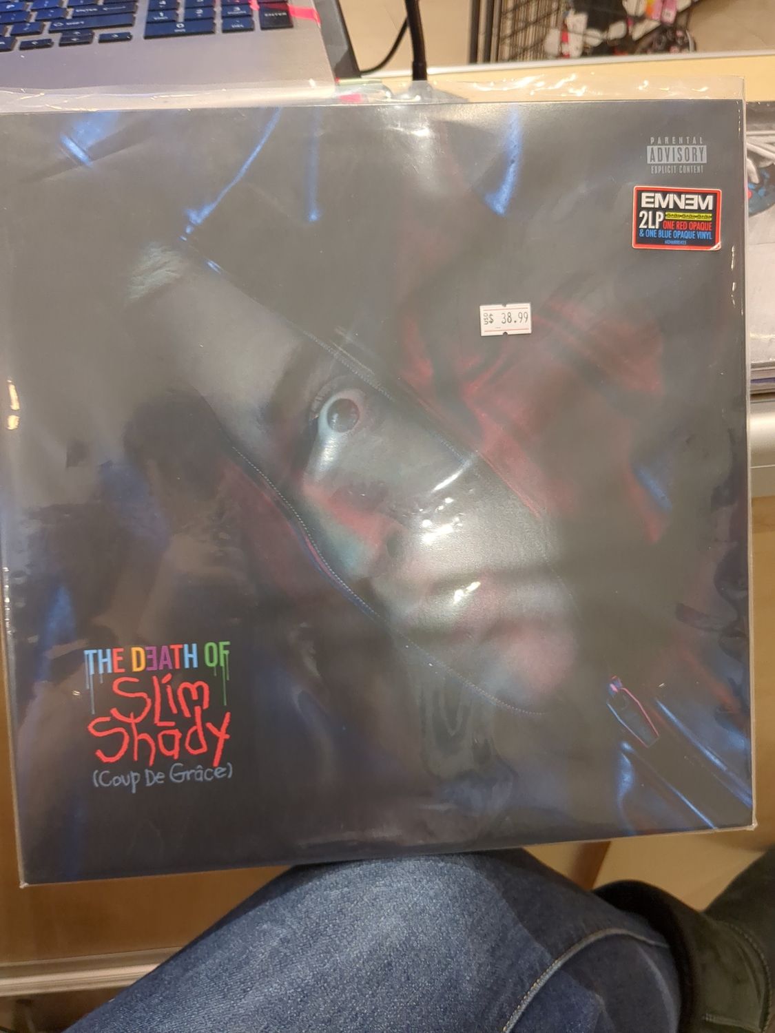Vinyl Record &#39;The Death Of Slim Shady&#39; Eminem