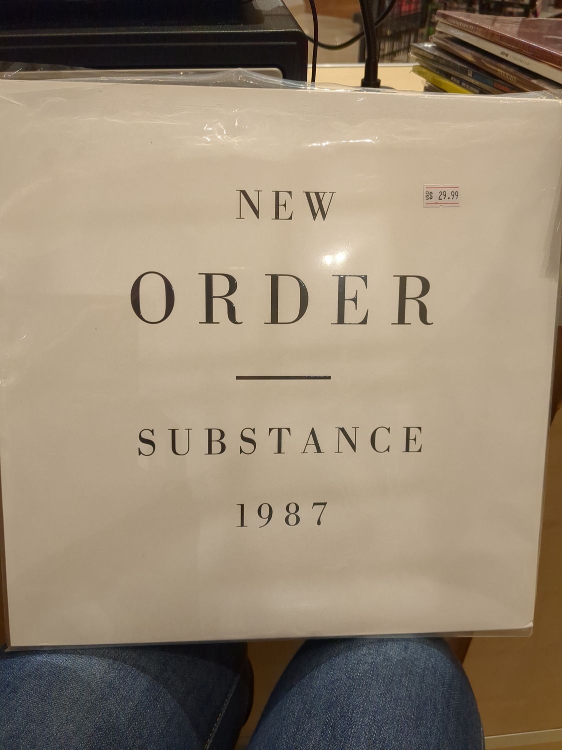 Vinyl Record &#39;Substance 1987&#39; New Order