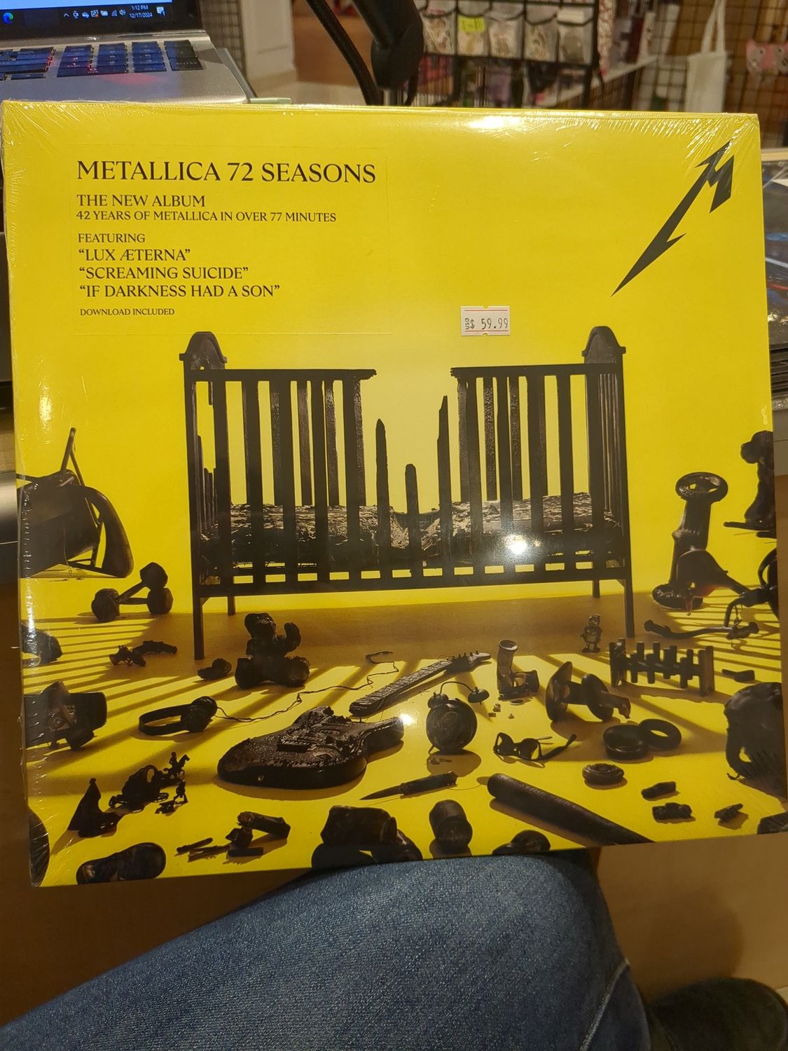 Vinyl Record &#39;72 Seasons (42 Years Of Metallica In Over 77 Minutes)&#39; Metallica
