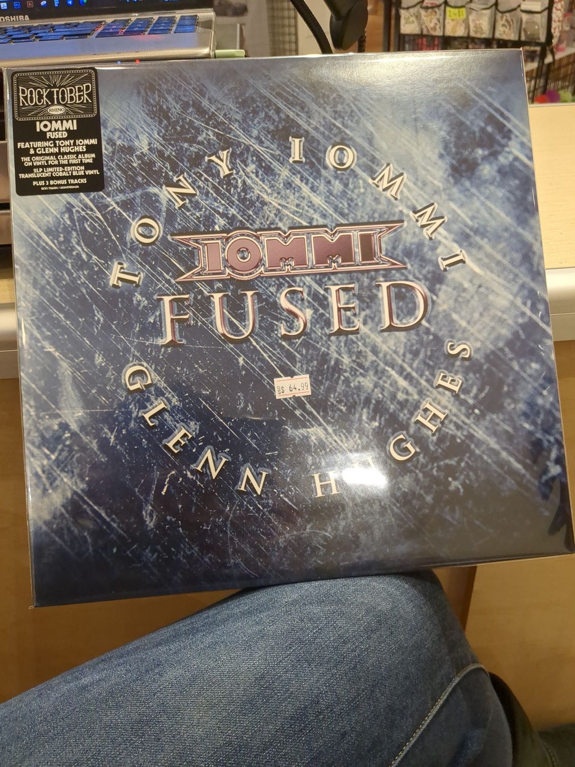 Vinyl Record &#39;Fused&#39; Tony Iommi And Glenn Hughes