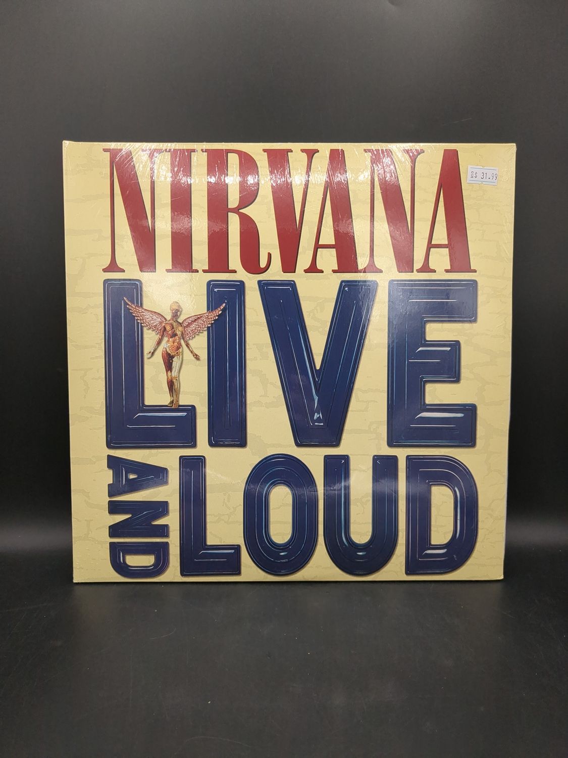 Vinyl Record &#39;Live And Loud&#39; Nirvana