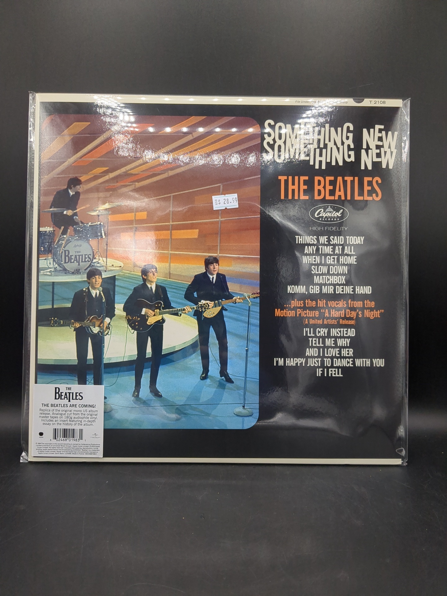 Vinyl Record The Beatles Something New